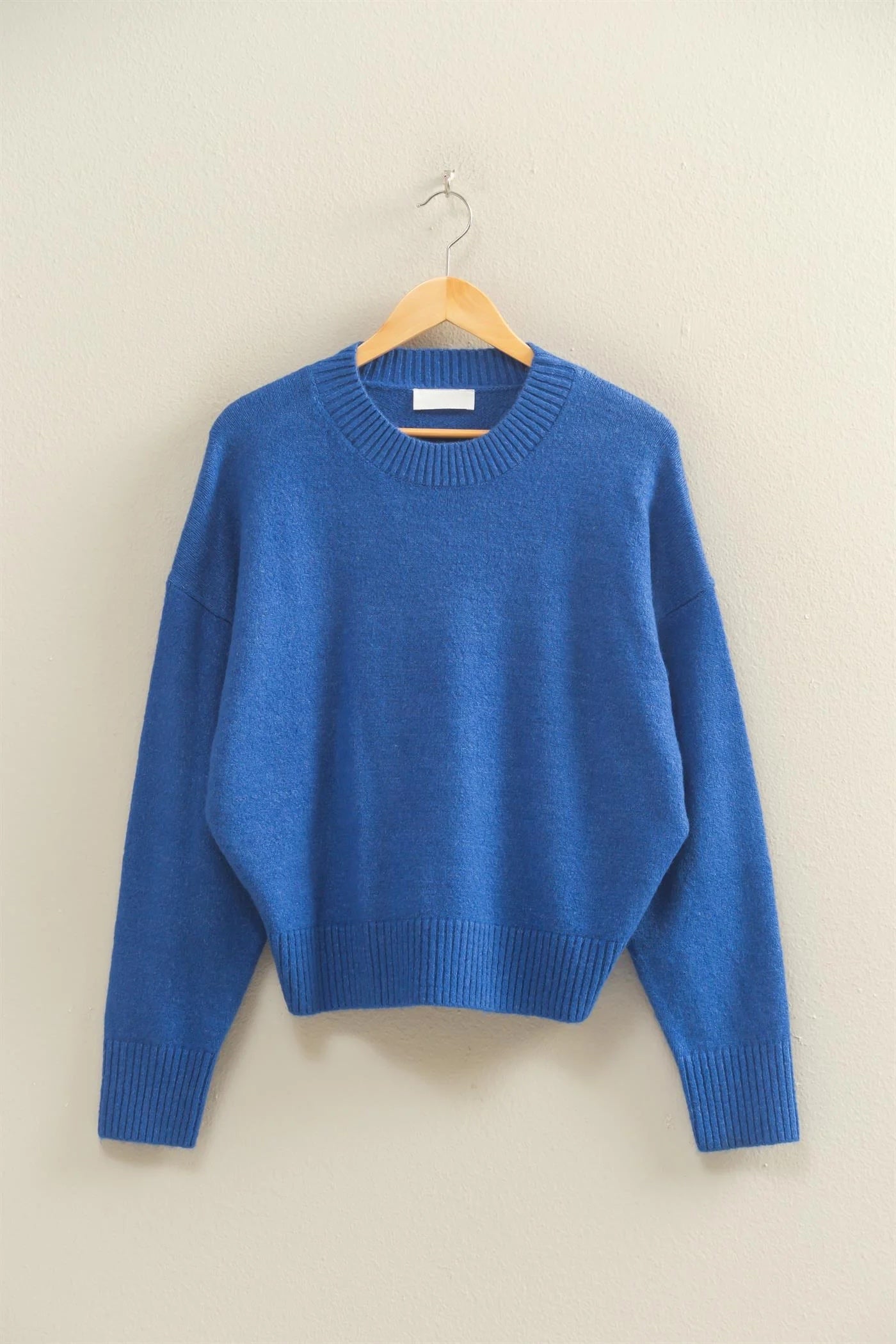 Olivia Pullover Sweater in Cobalt