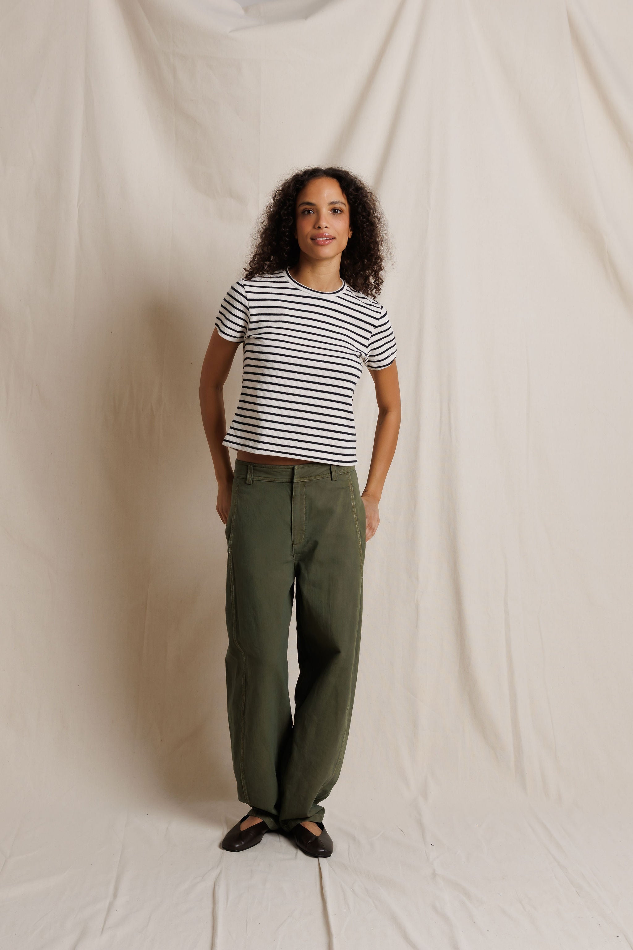 Akira Slub Baby Barrel Pants