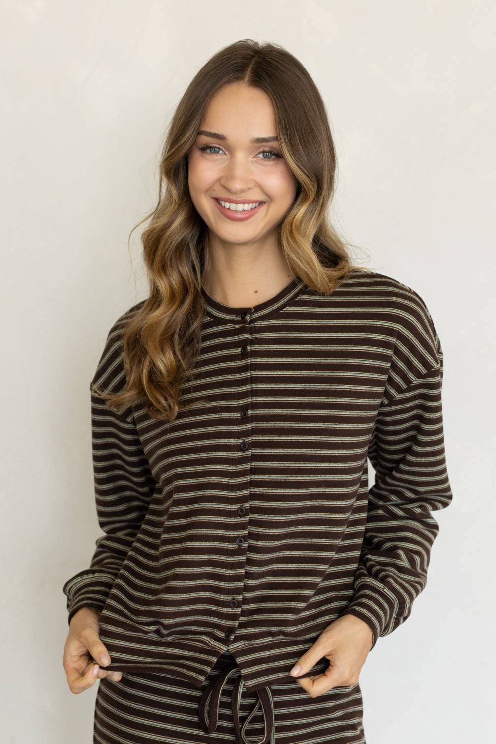 Jovie Fleece Stripe Set