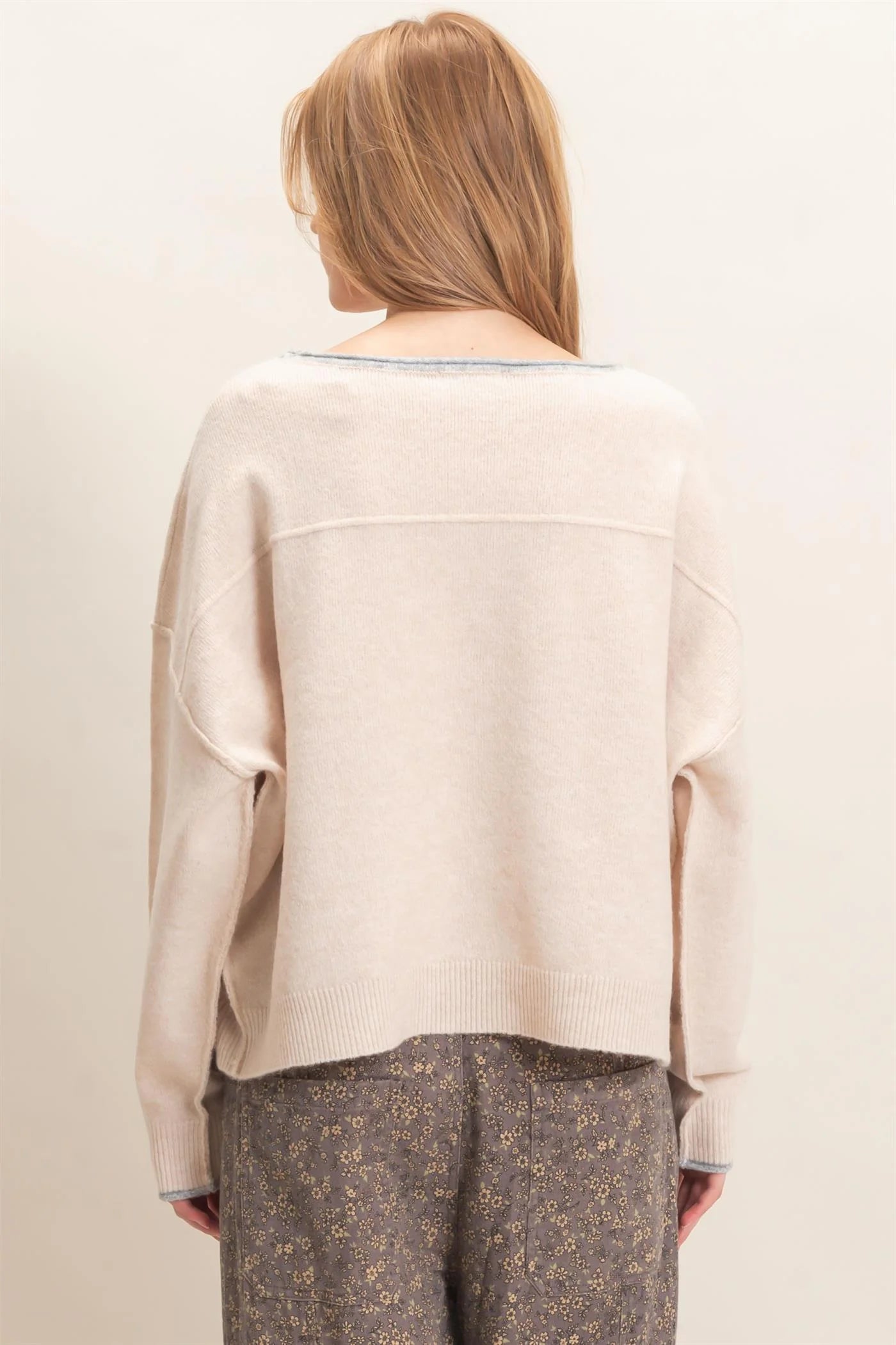 Jean Knit Pullover