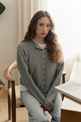 Maisie Sweater in Heather Grey