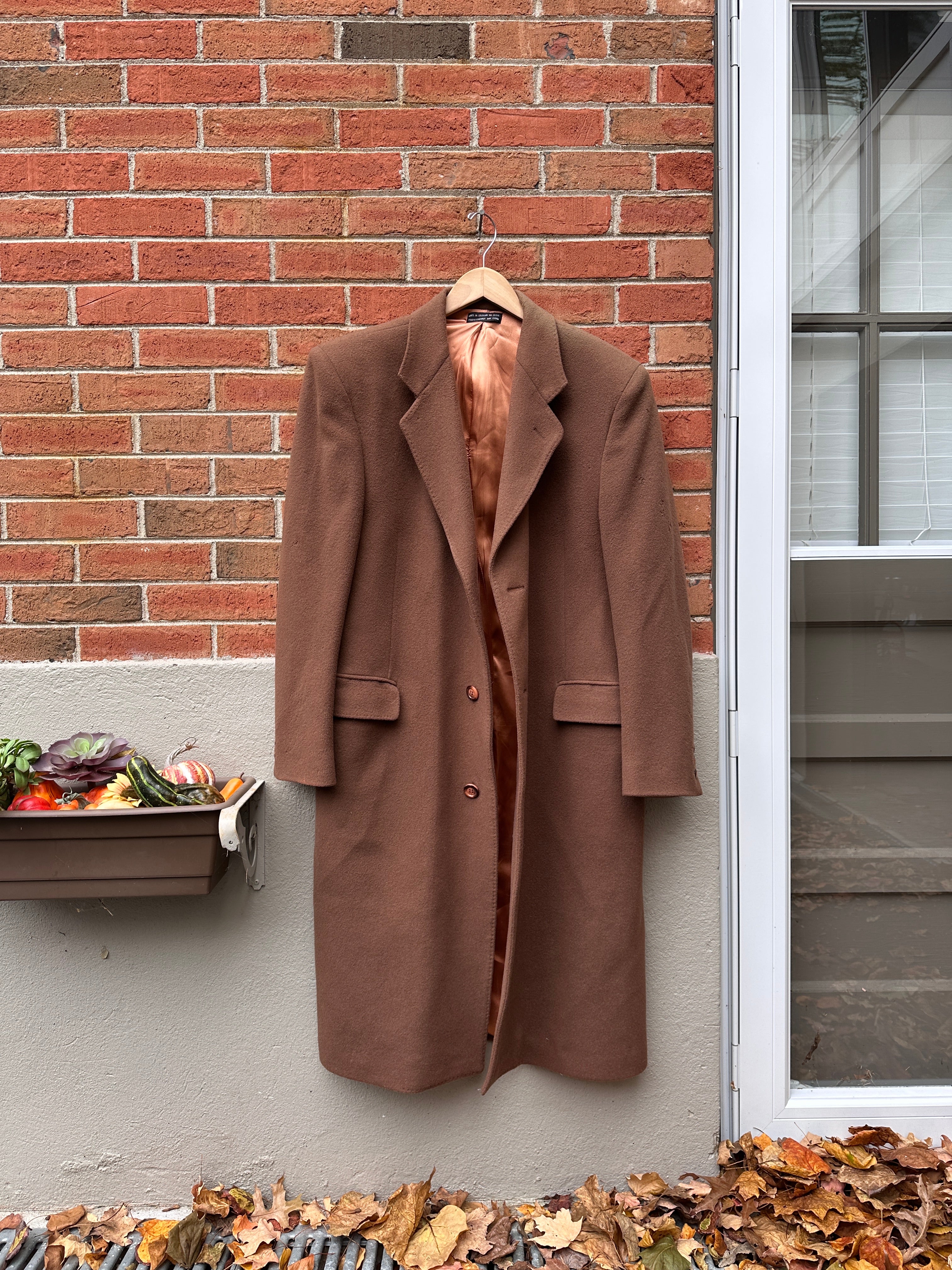 Vintage Cashmere Overcoat