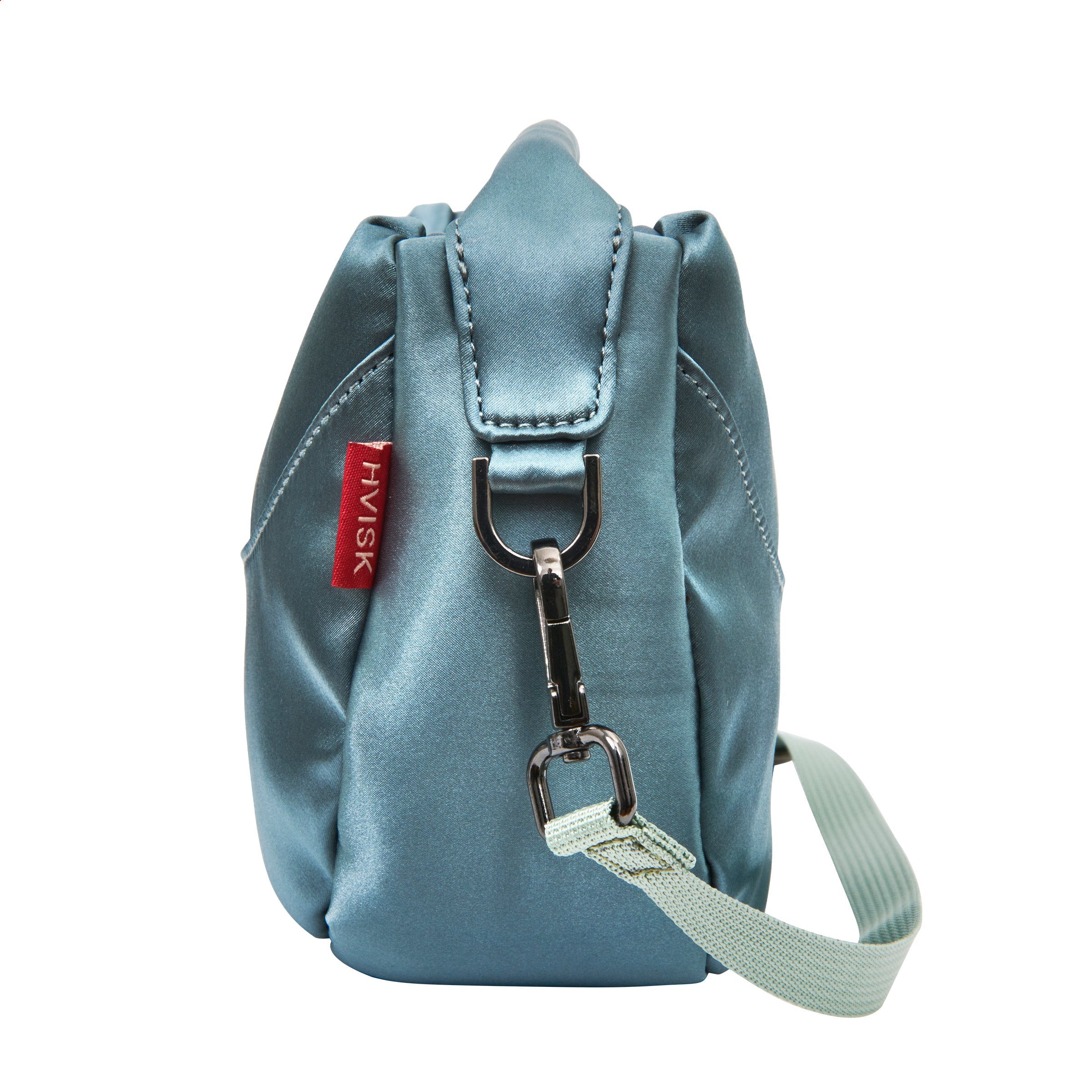 EMBER SHINY TWILL - DIM GREEN