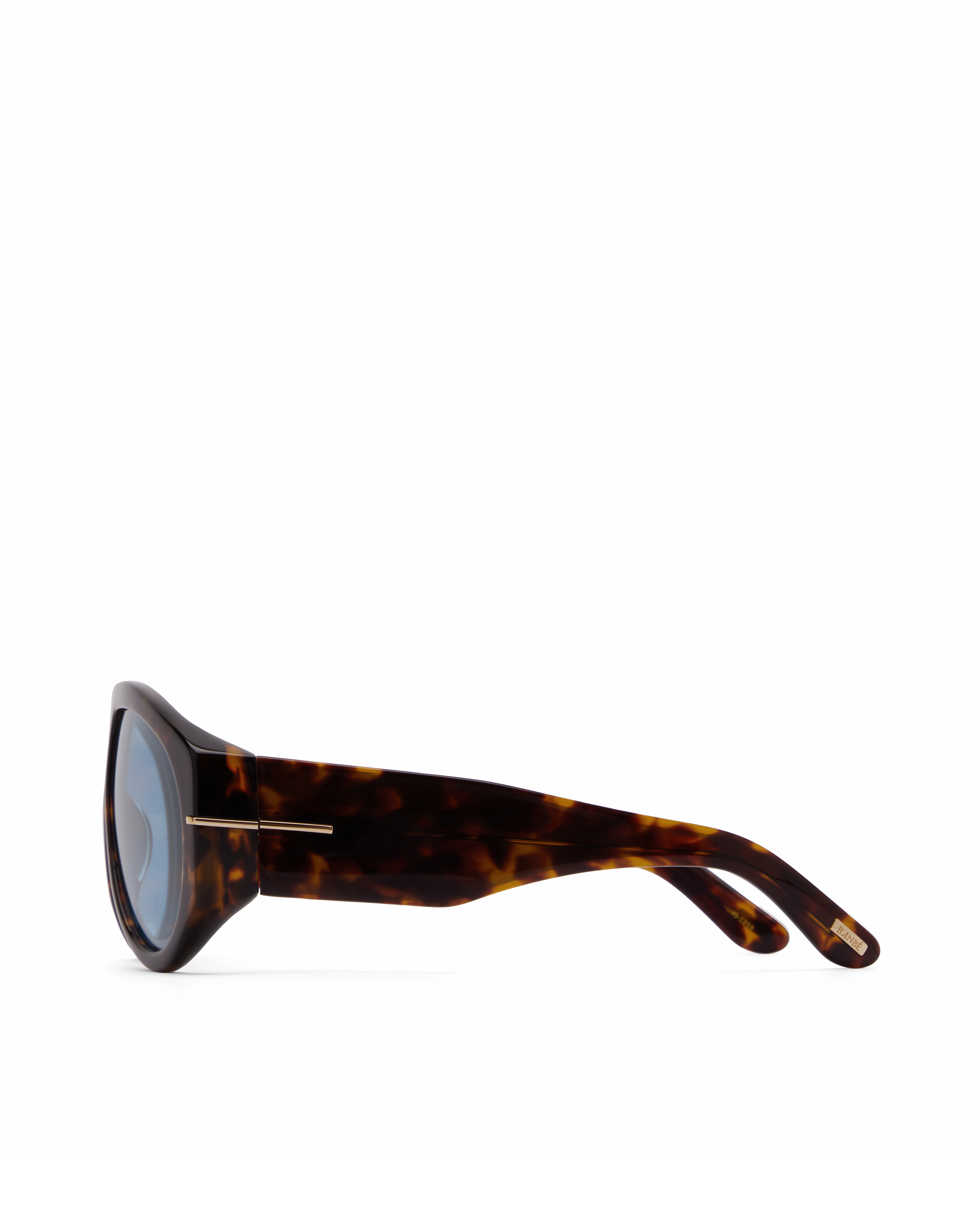 The Amelia in Light Havana Tortoise Blue