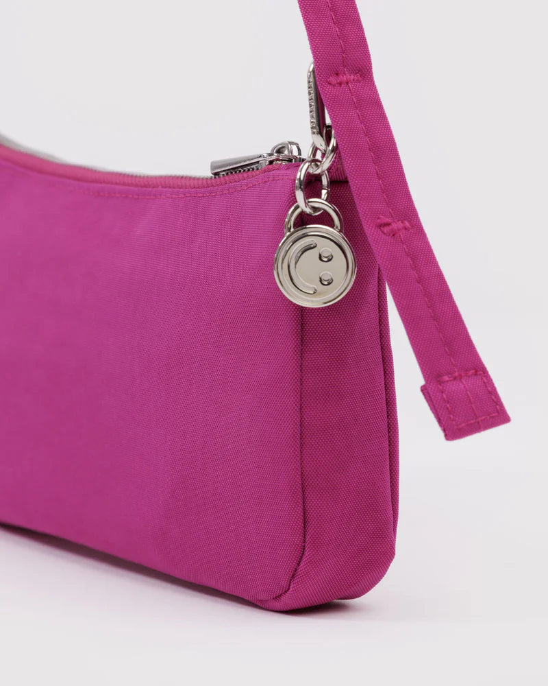 Nylon Pochette in Deep Fuchsia