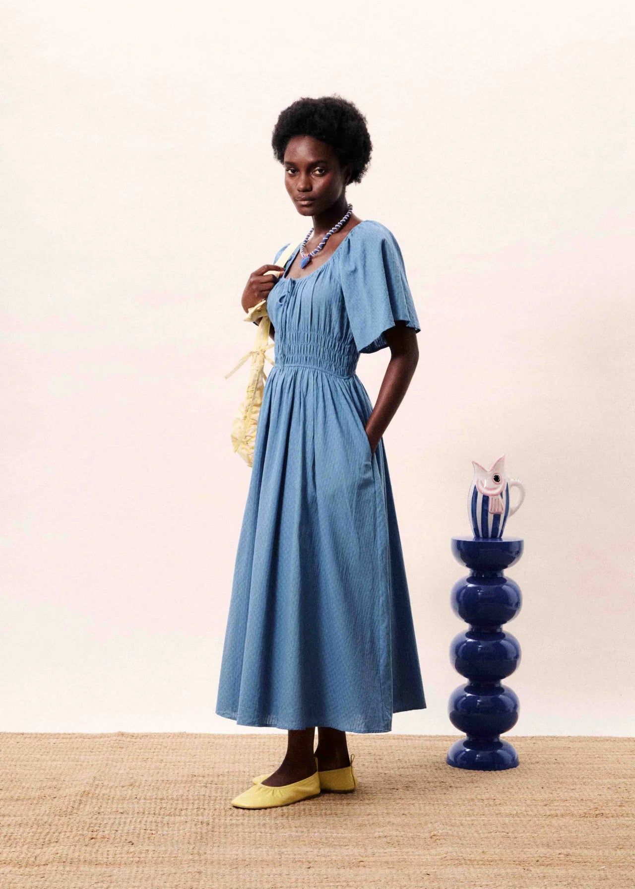 Yemanja Dress in Blue