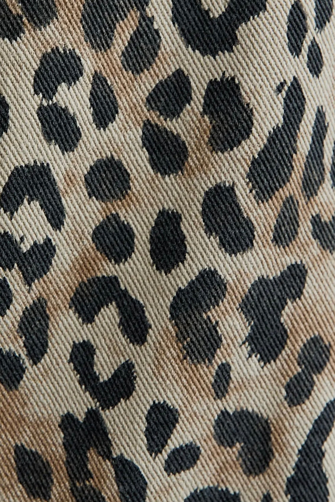 Jesse Leopard Denim