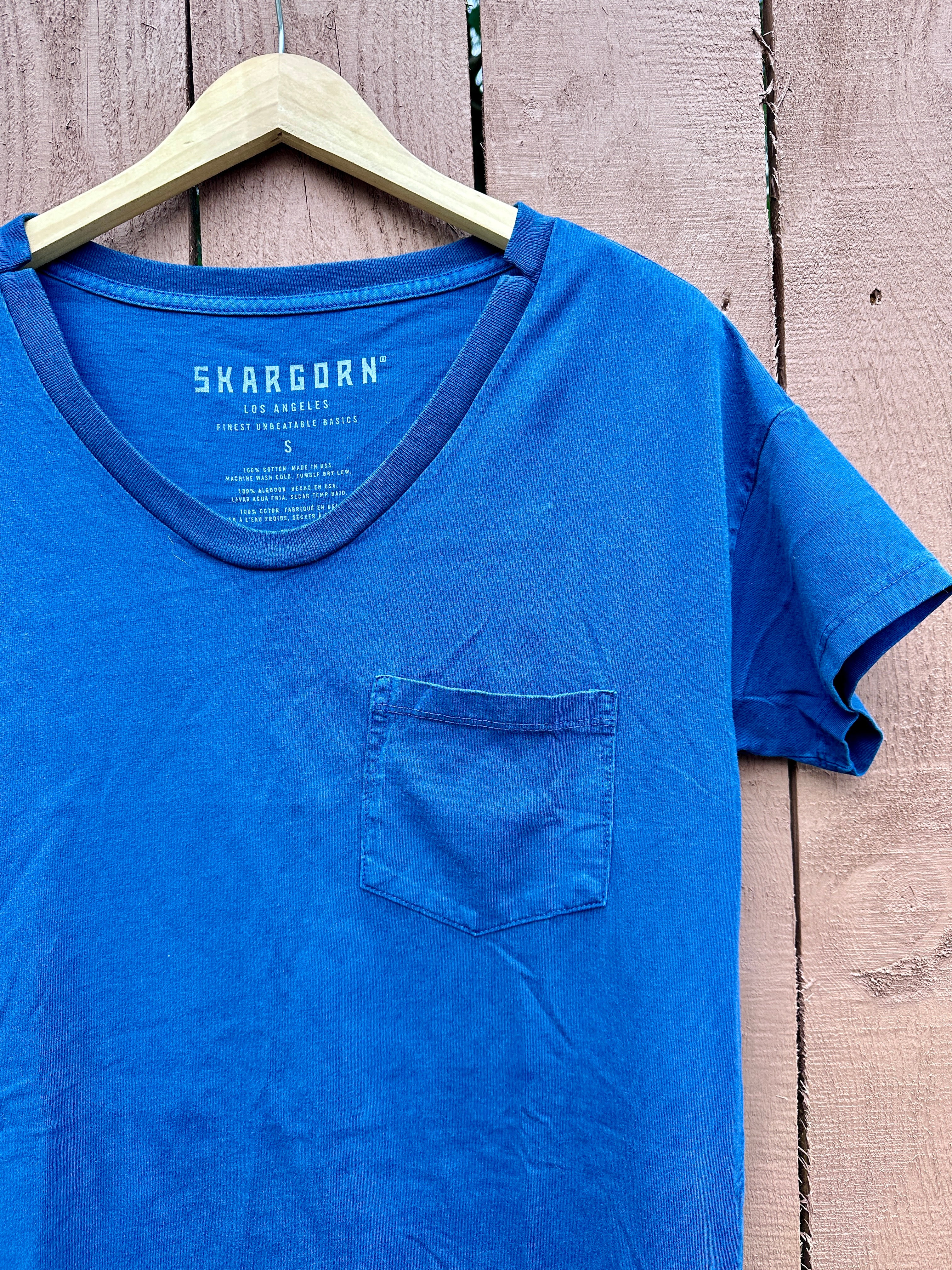 #60 Boxy Tee Dress in Navy Wash