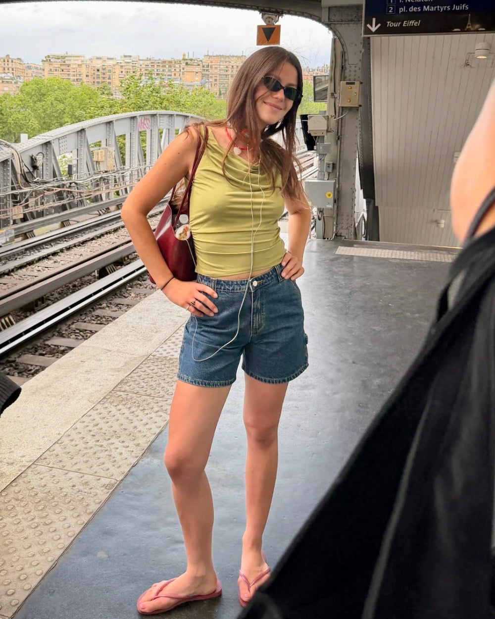 Mika Denim Cargo Shorts