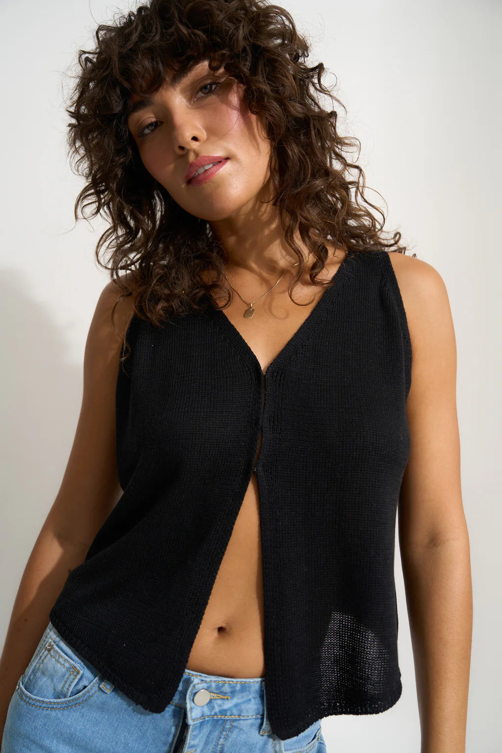 Lily Tank in Black