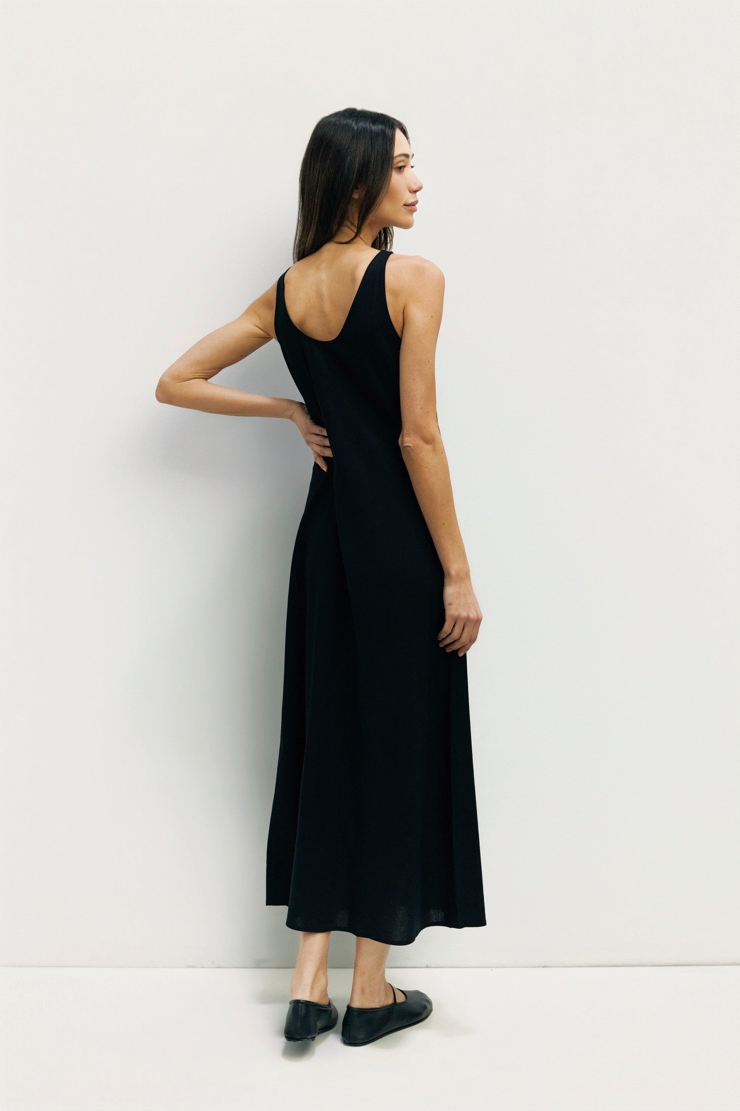 Campbell Linen Blend Maxi Dress