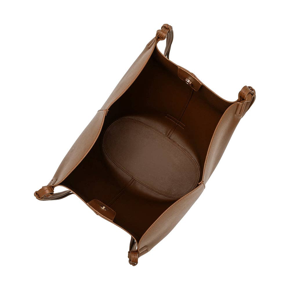 Lydia Saddle Recycled Vegan Shoulder Bag