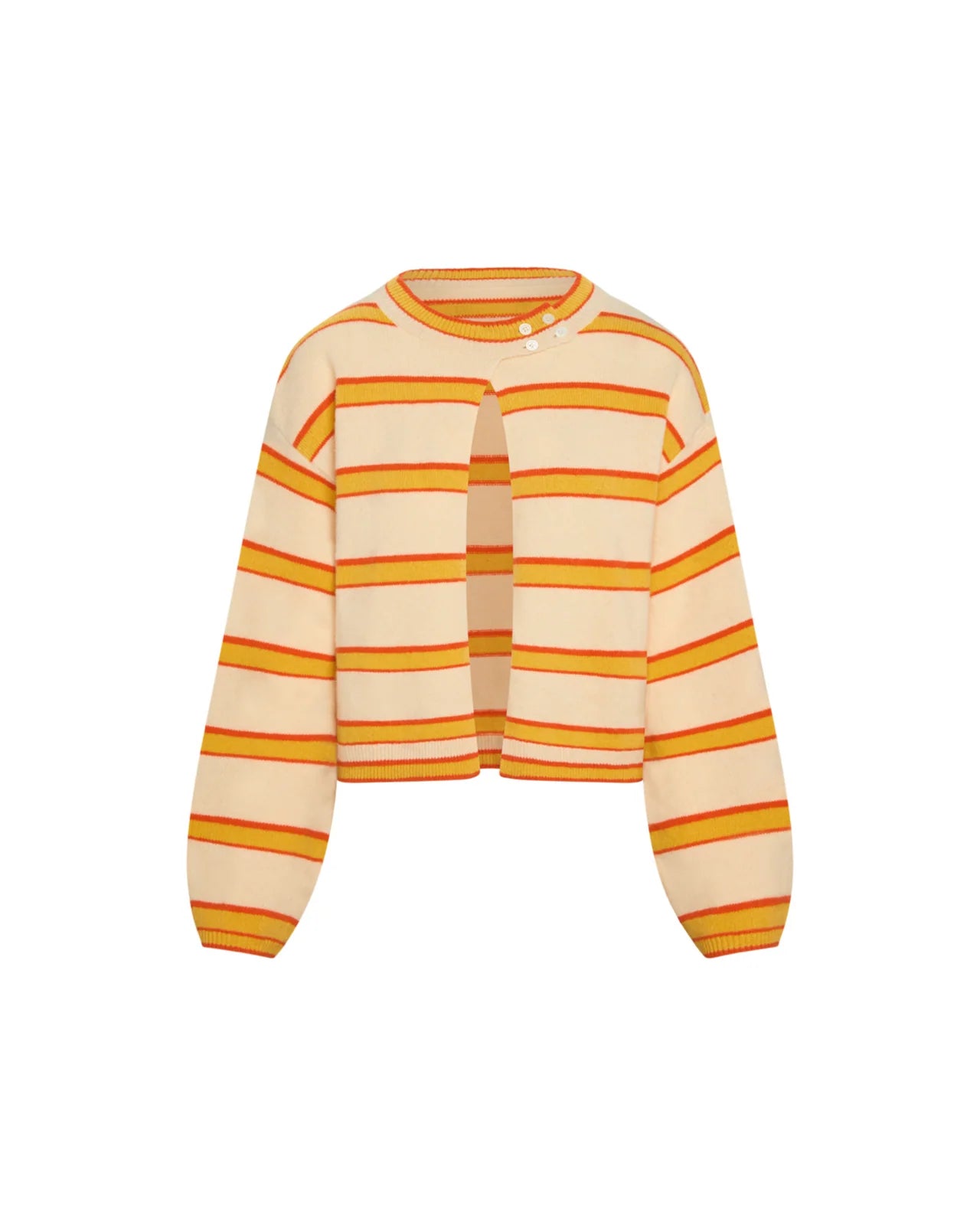 Payton Sweater in Yellow & Red Stripe