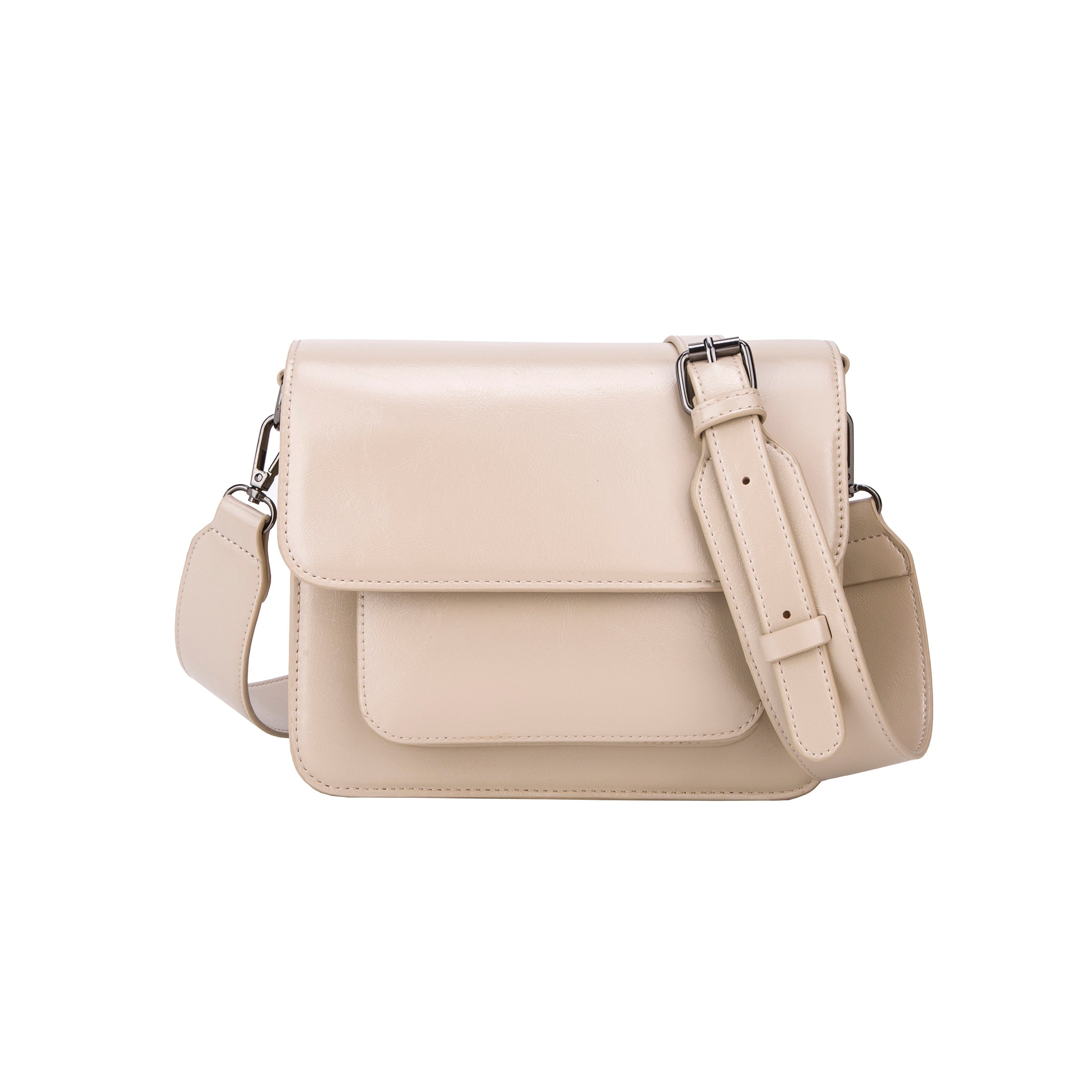 CAYMAN POCKET SHINY STRUCTURE - LIGHT NUDE