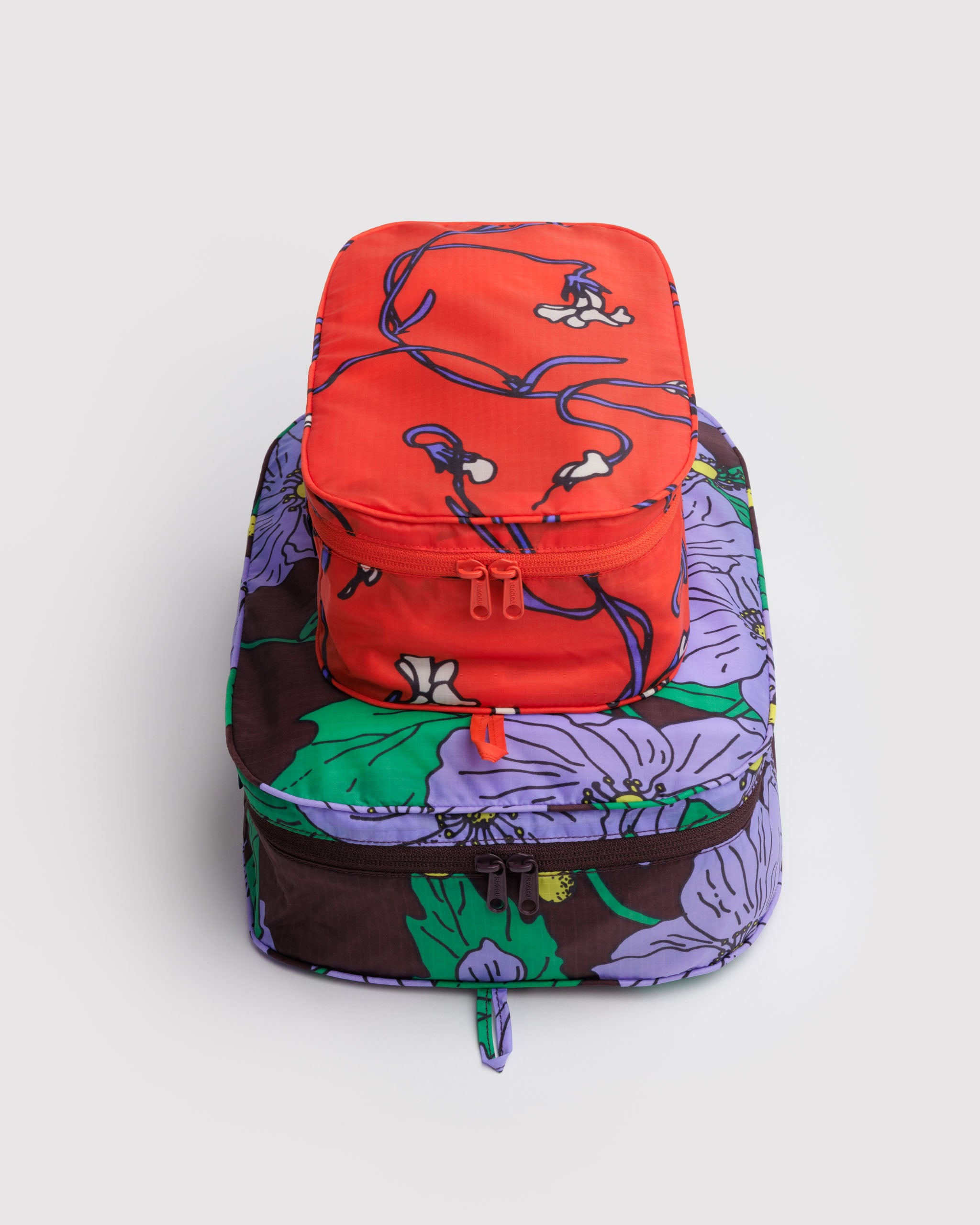 Packing Cube Set in Poppy Mix