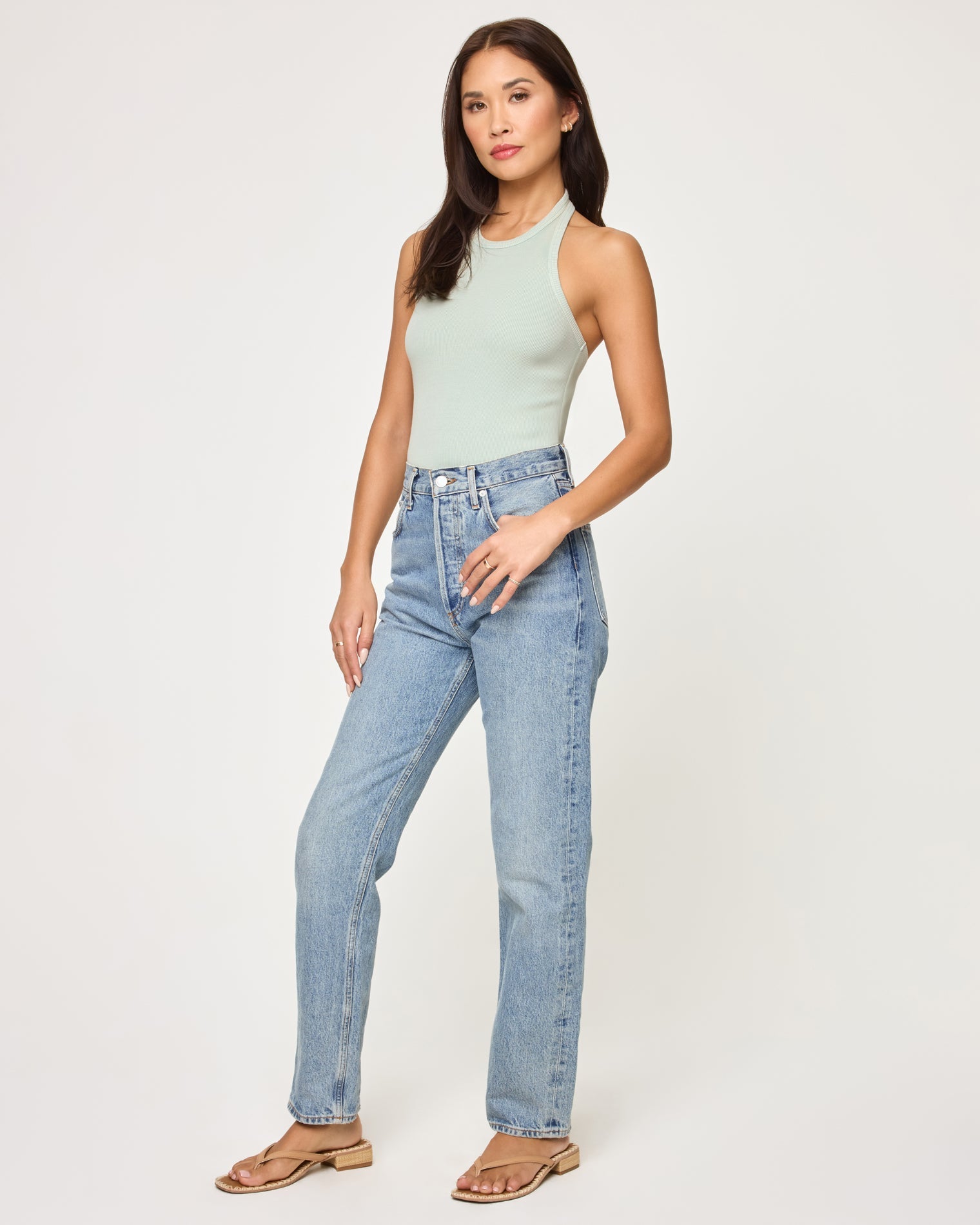 Alyx Halter Tank - Mineral