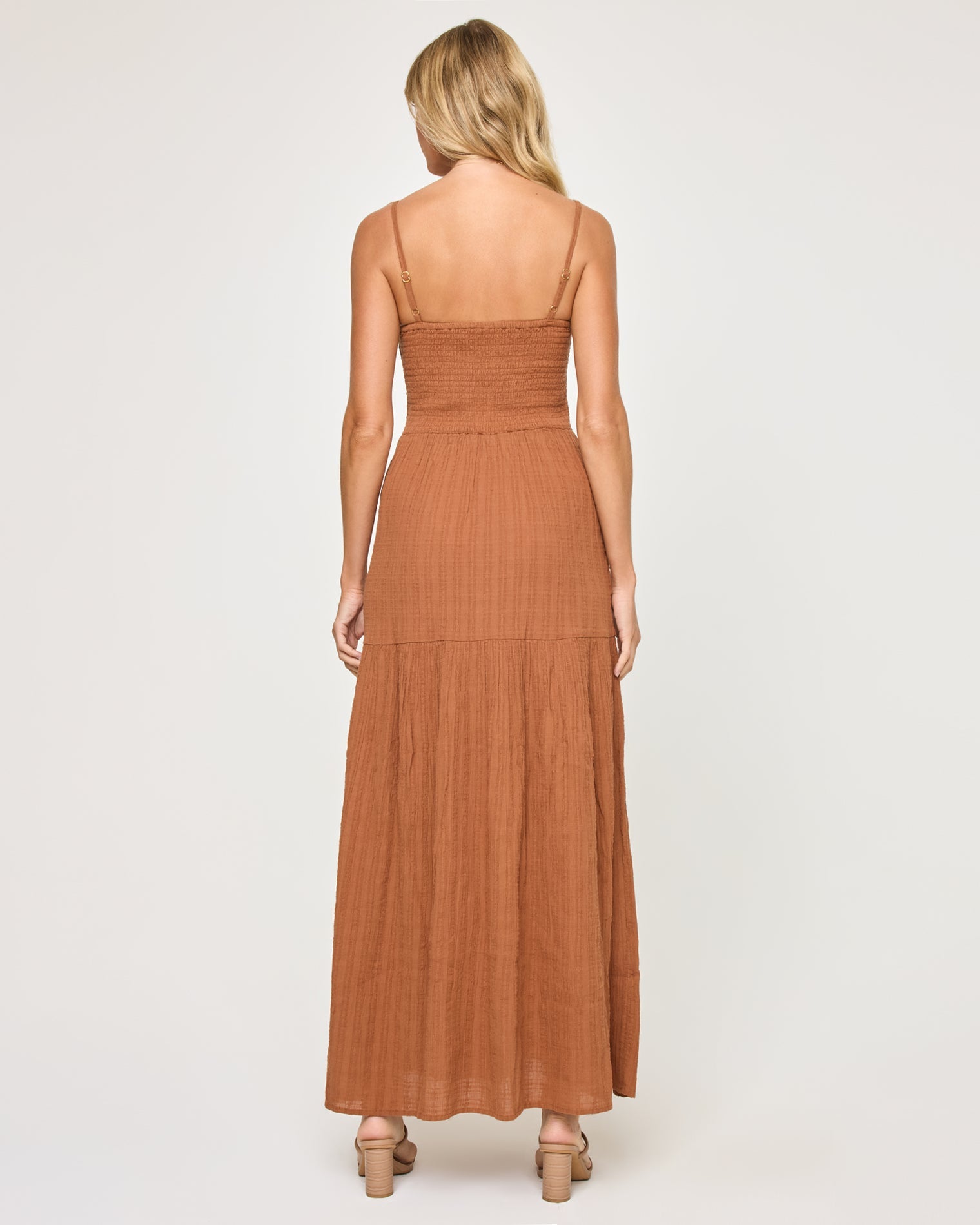 Mallorca Dress - Brown Sugar