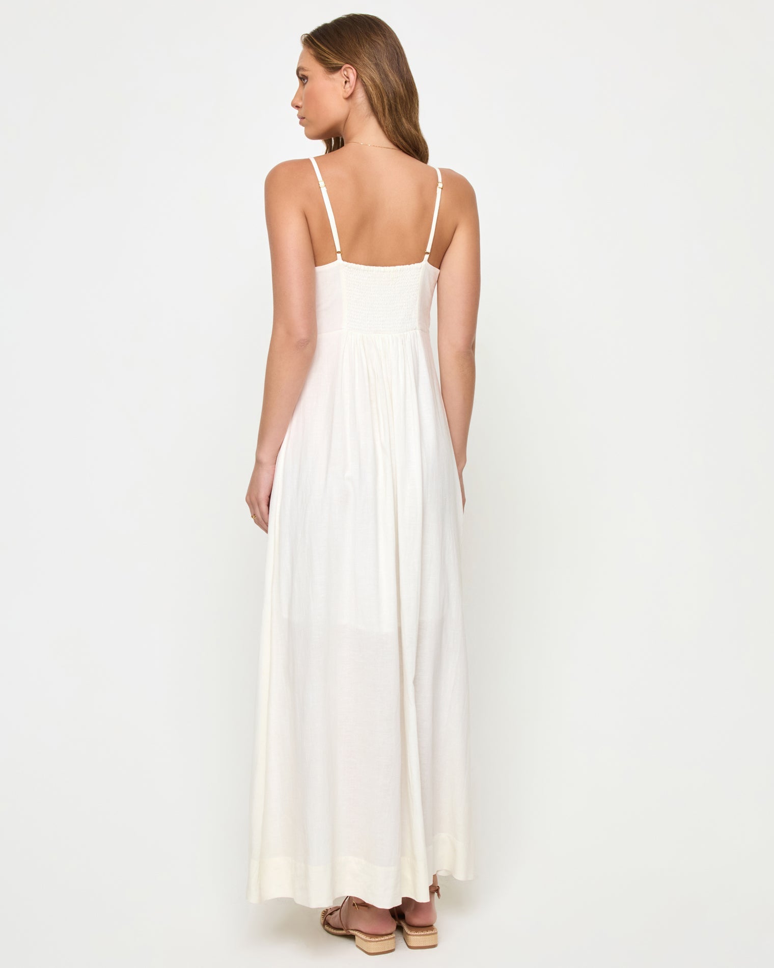 Mabel Maxi Dress - Cream