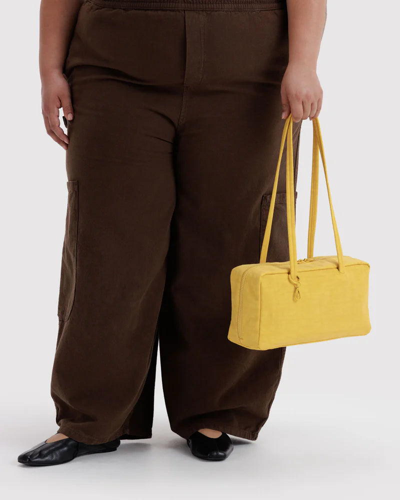 Nylon Bowler Bag in Sunflower