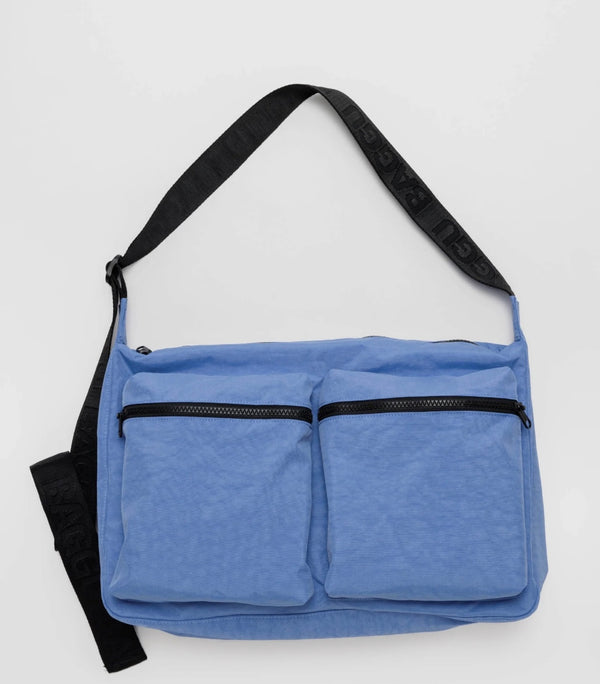 Large Cargo Crossbody in Pansy Blue