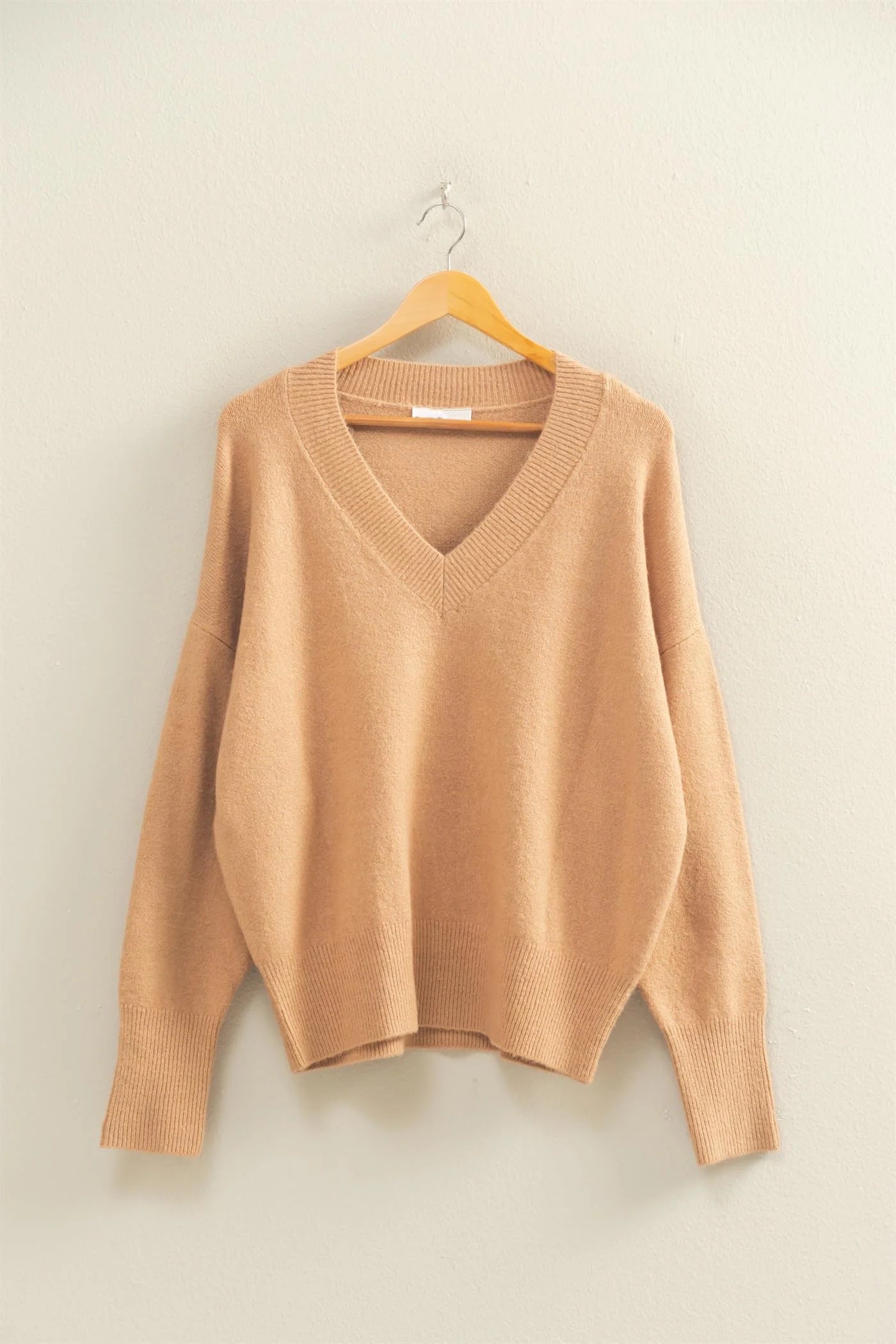 Rhett Pullover Sweater in Taupe