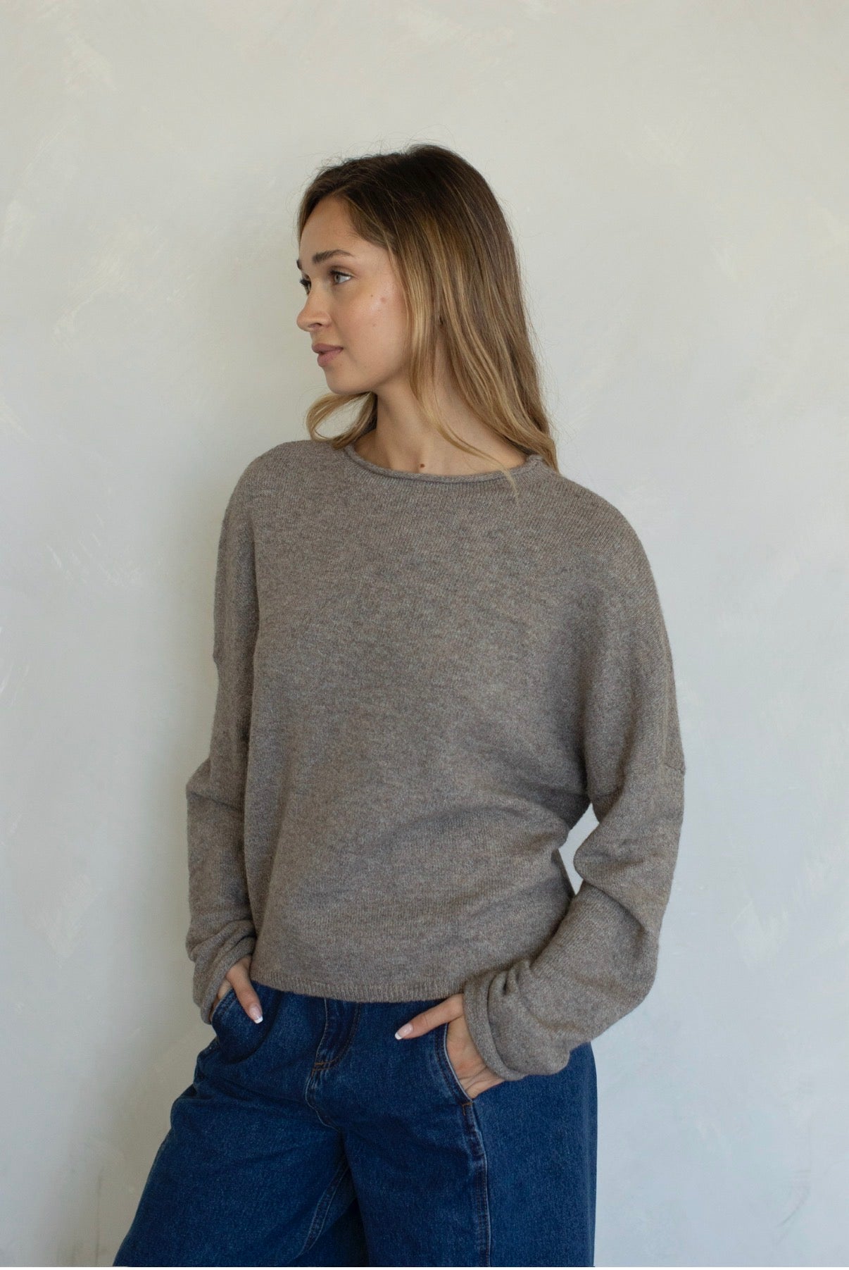 Maisie Pullover in Mocha