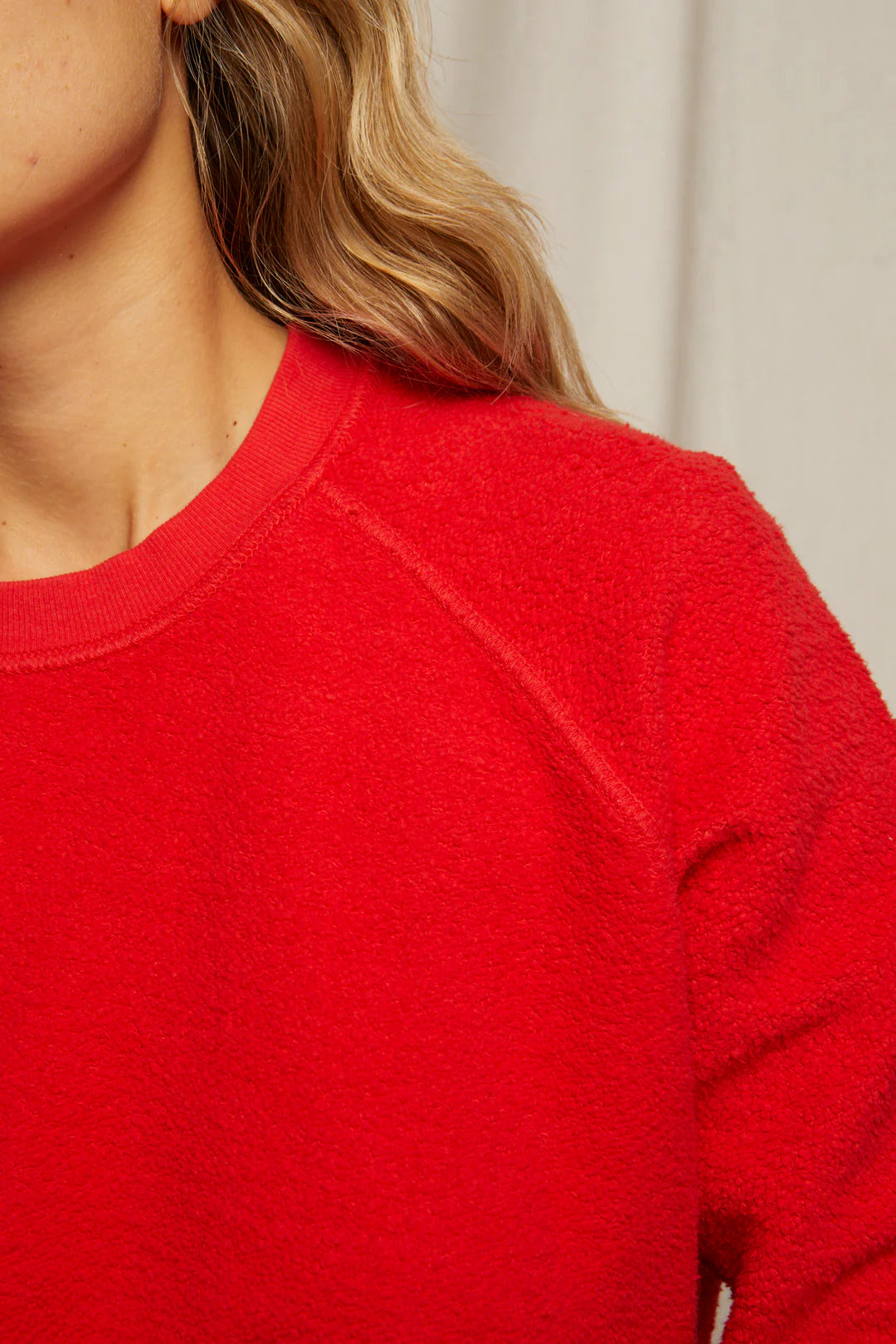 Ziggy Sweatshirt in Poppy Red