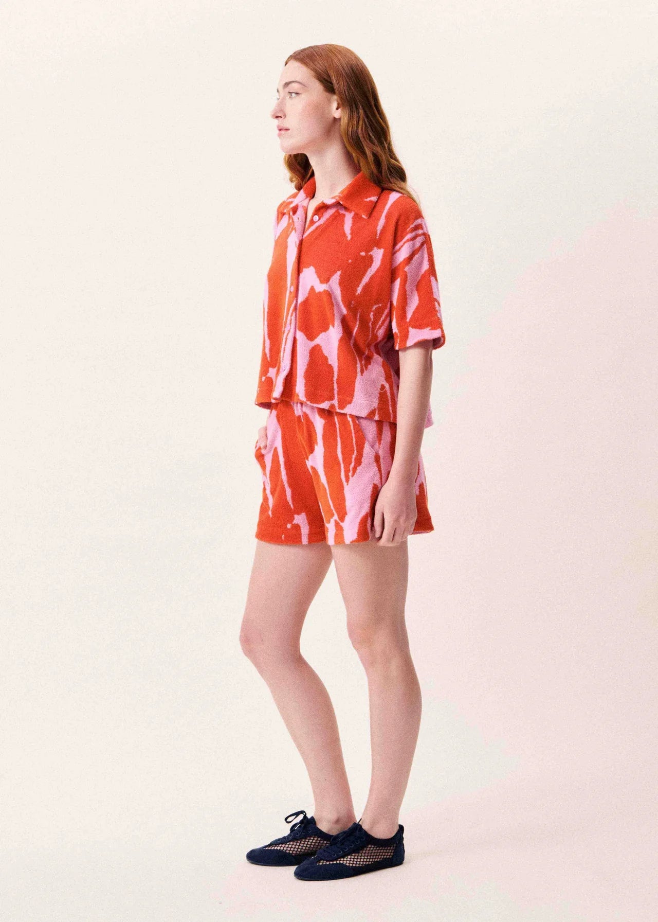 Danubea Shirt in Water Lily Violet