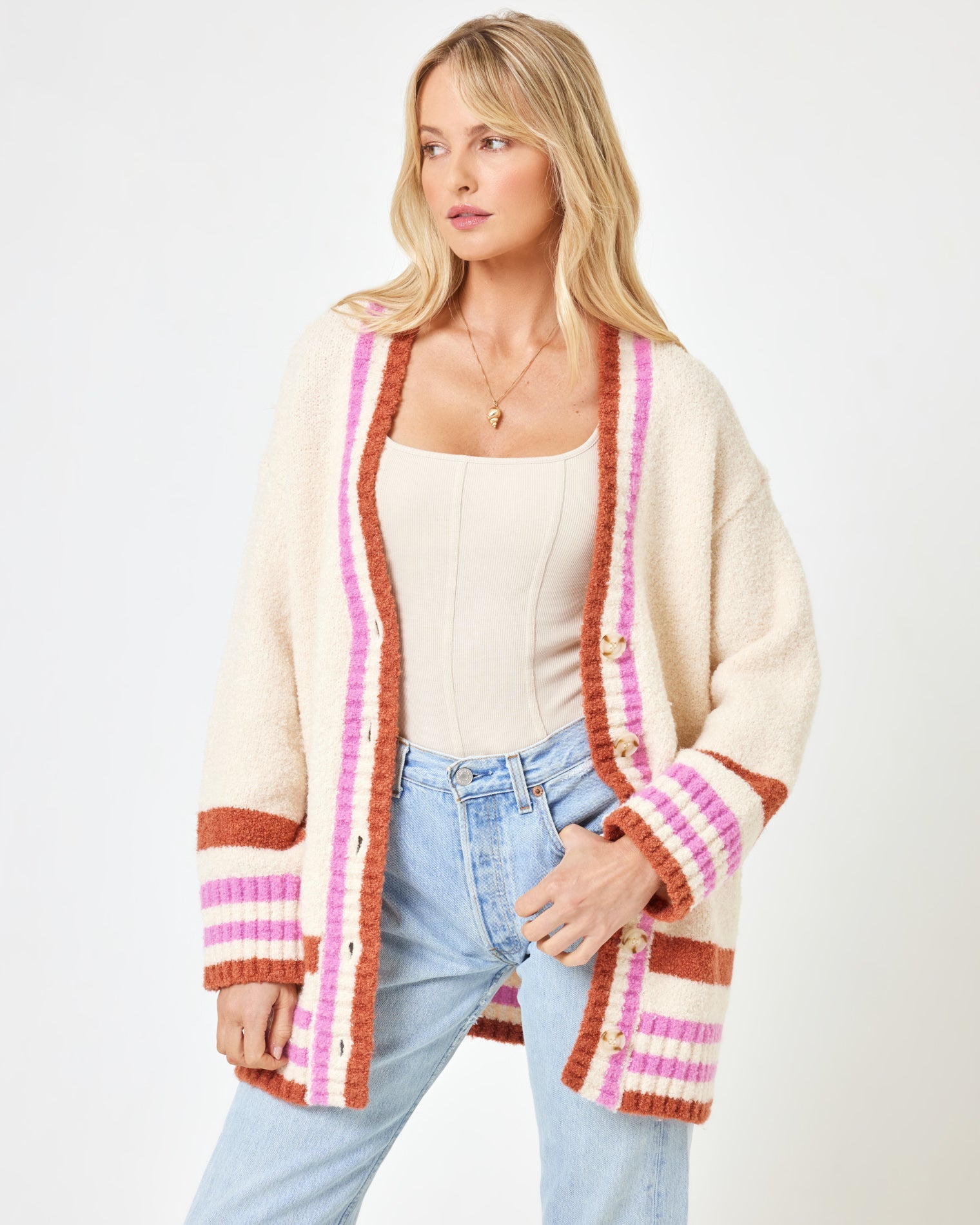Delta Blooms Sweater - Delta Blooms Jacquard