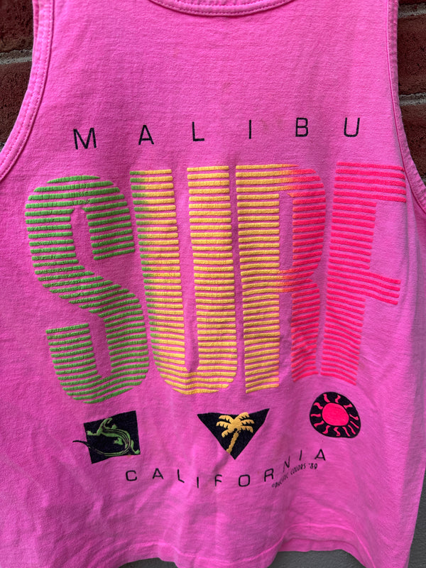 Vintage Malibu Surf Tank