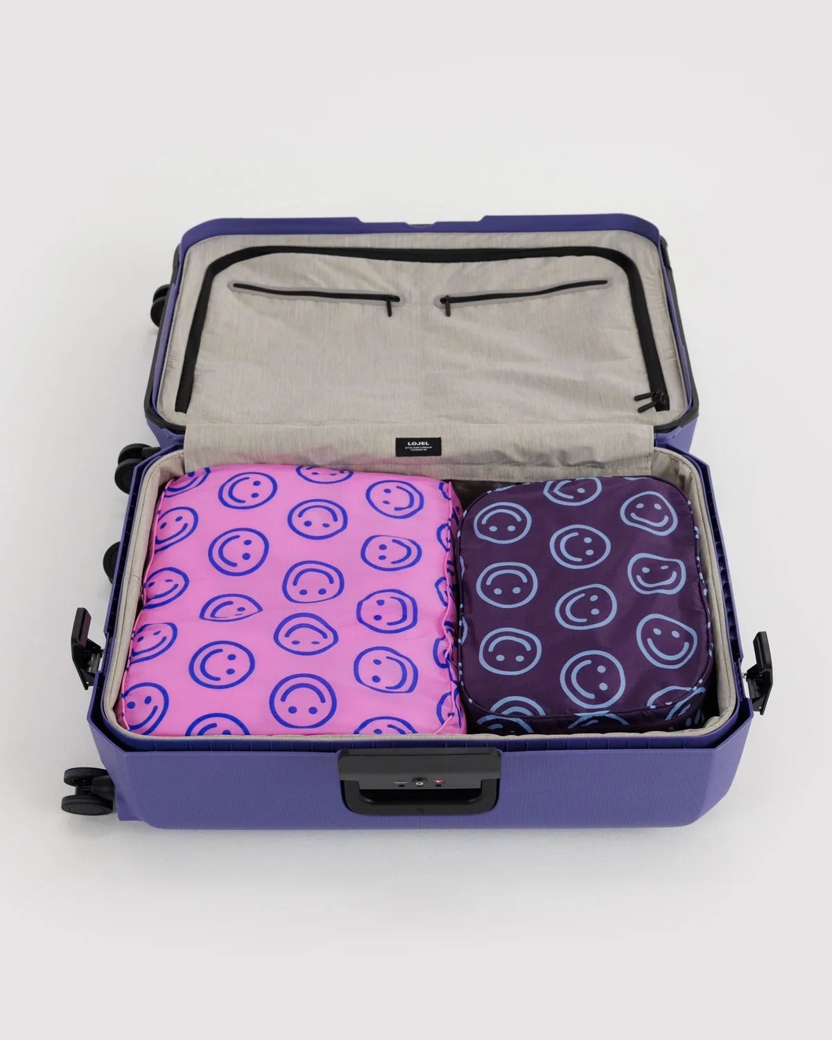 Large Packing Cube Set in Bright Happy Mix