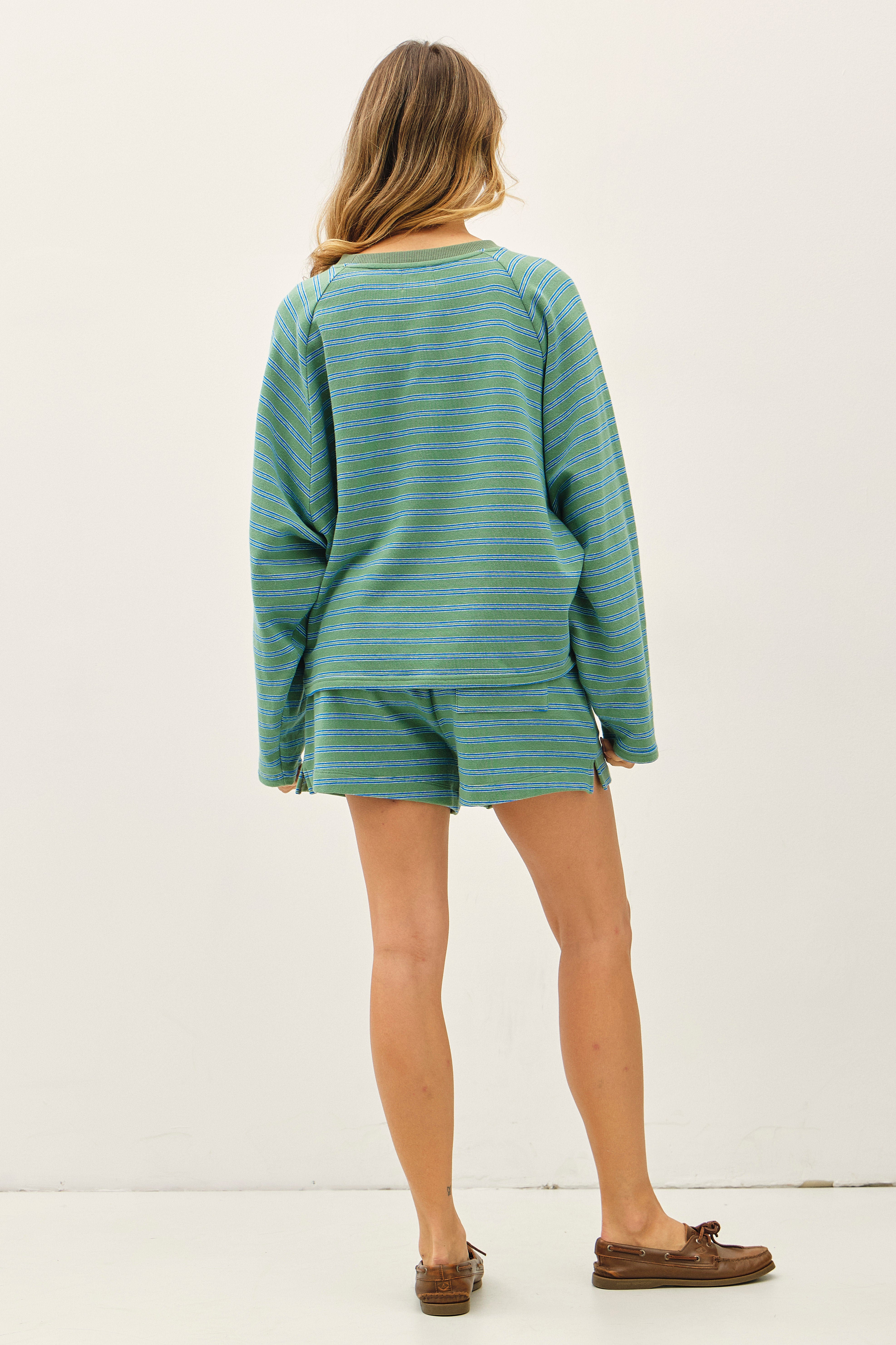 Elise Striped Lounge Set