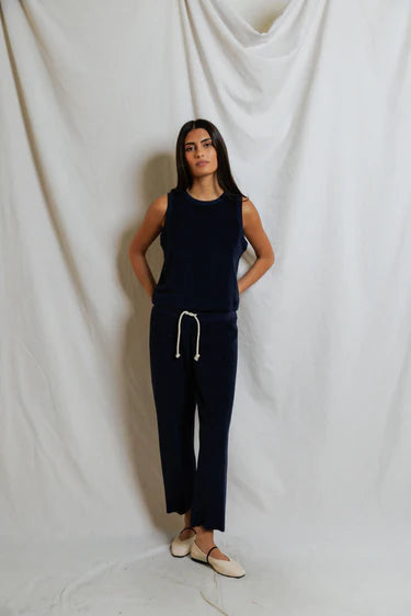 Eliana Terry Pant in Navy