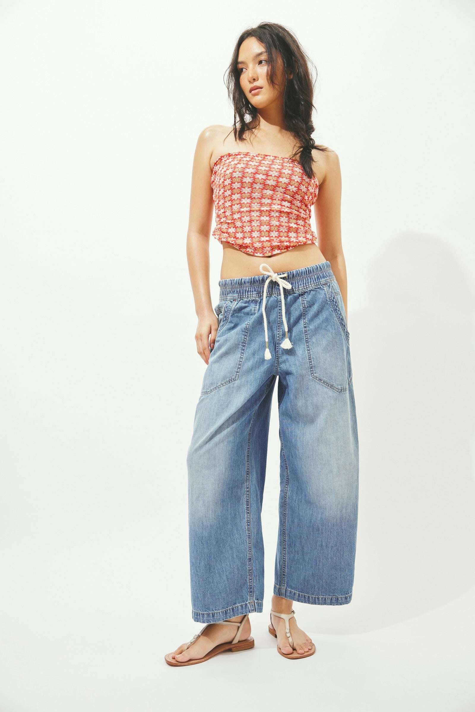Easy Peasy Pull On Jeans in No Problem