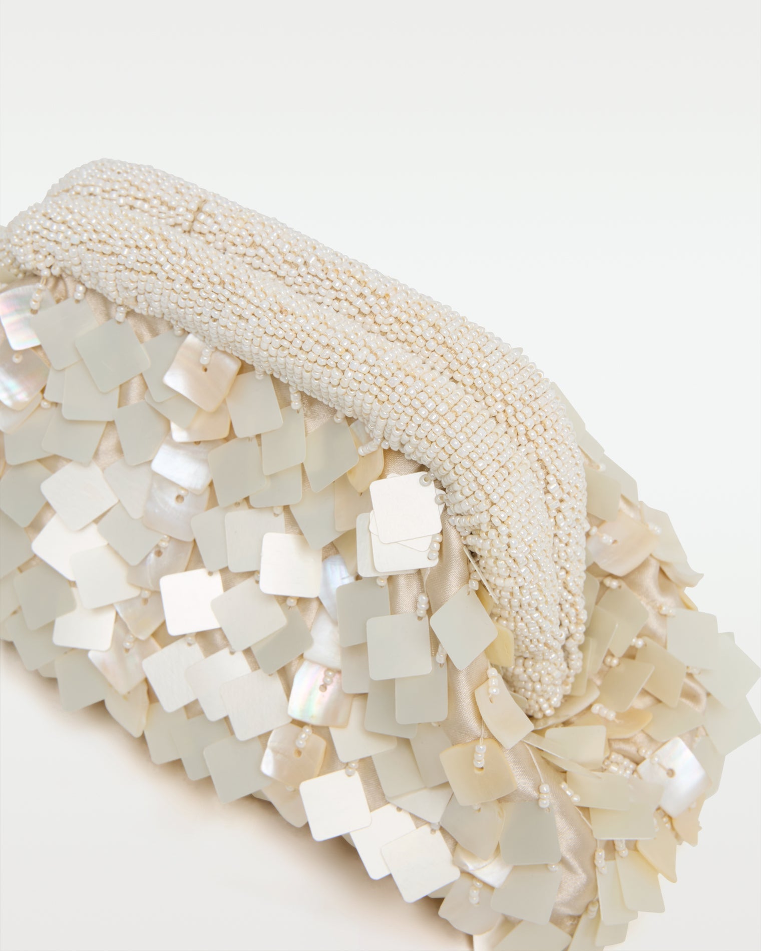 Vienna Clutch - Cream