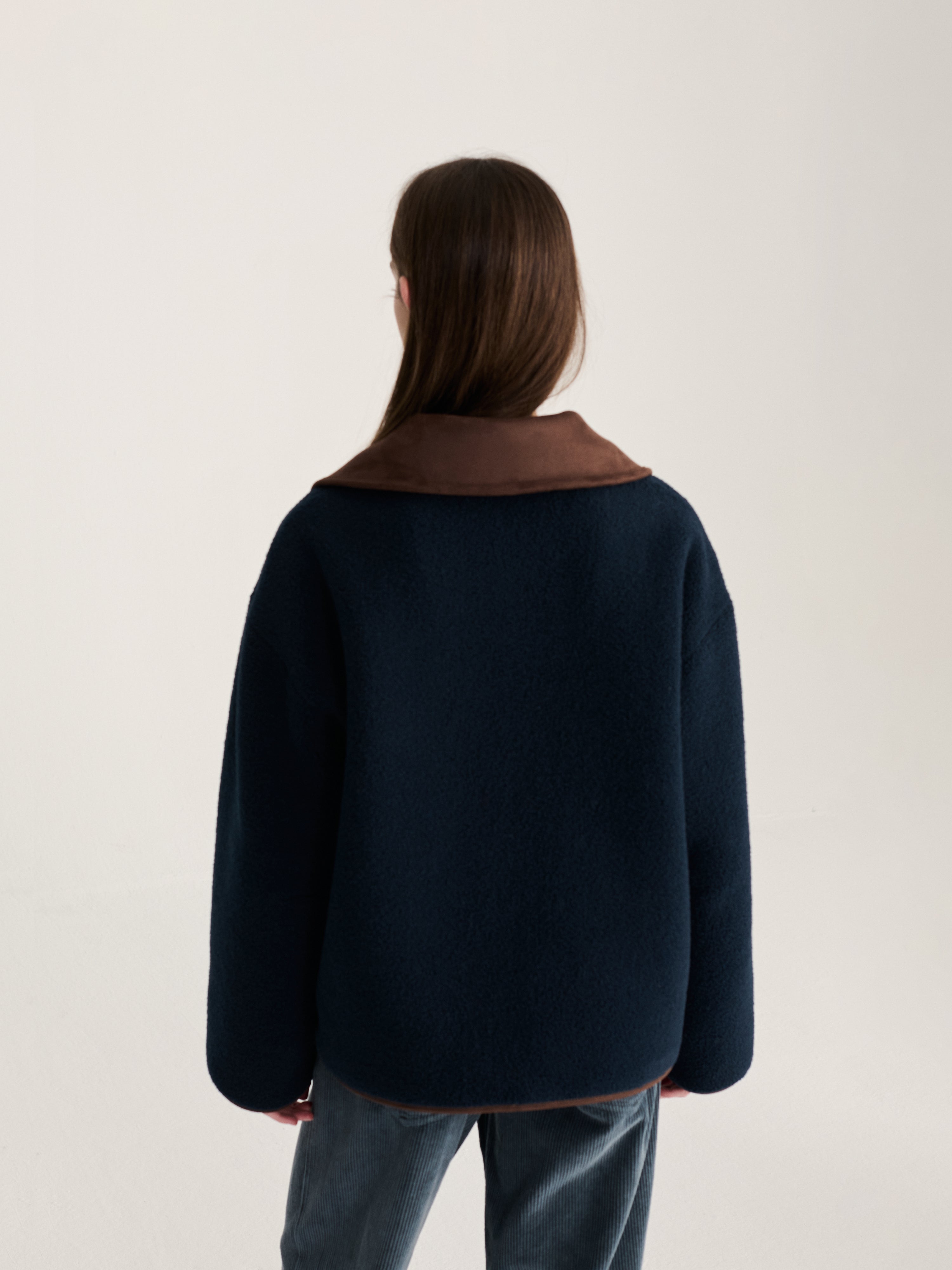 Reversible Soft Sherpa Coat