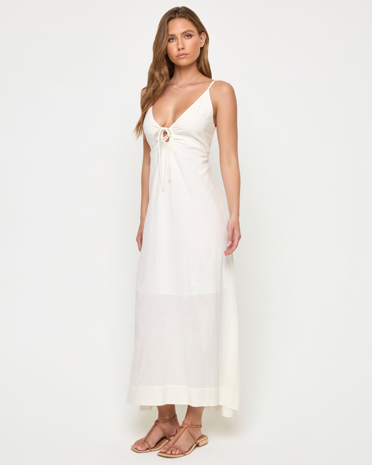 Mabel Maxi Dress - Cream
