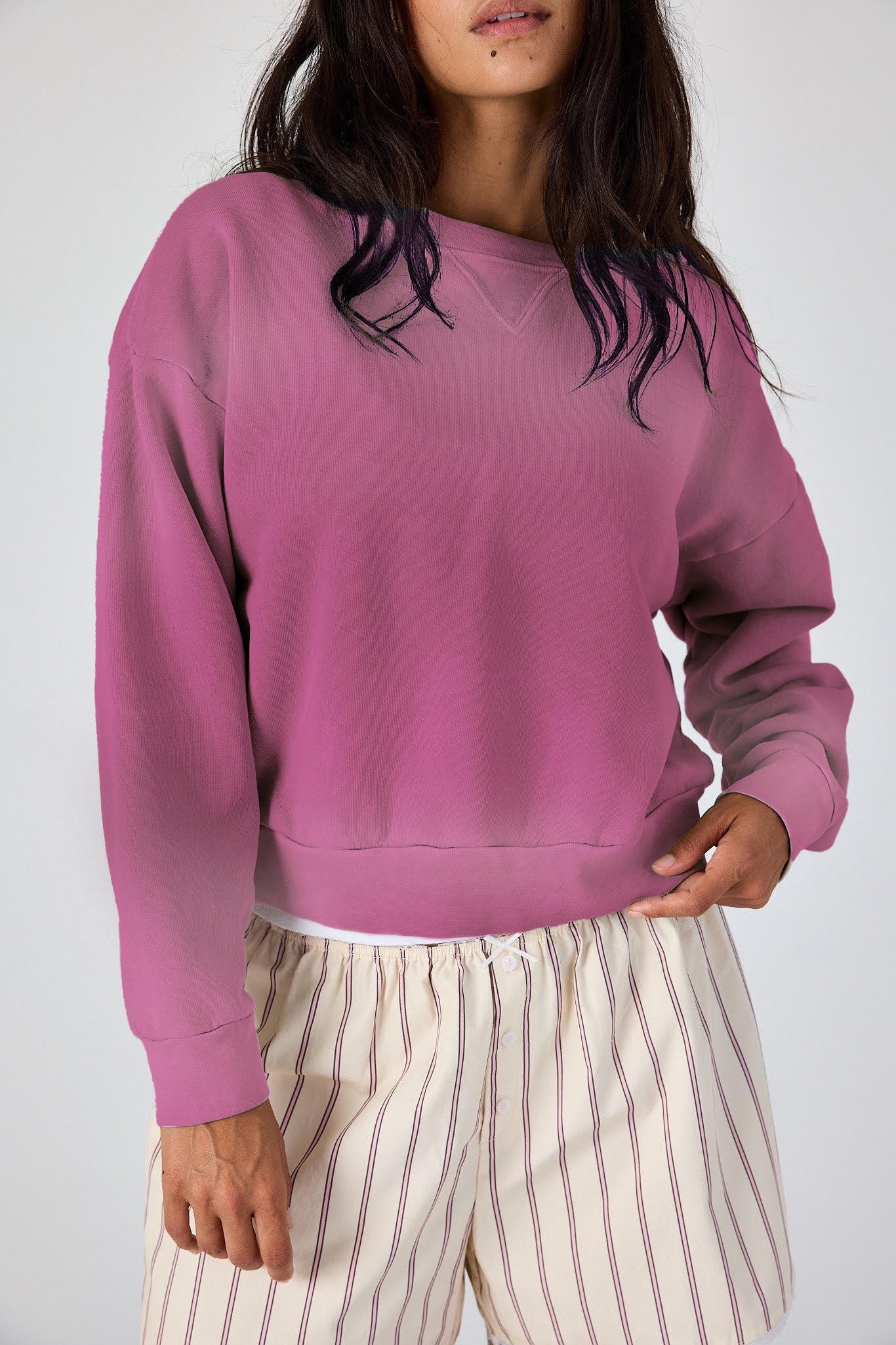 Cameron Pullover in Berry