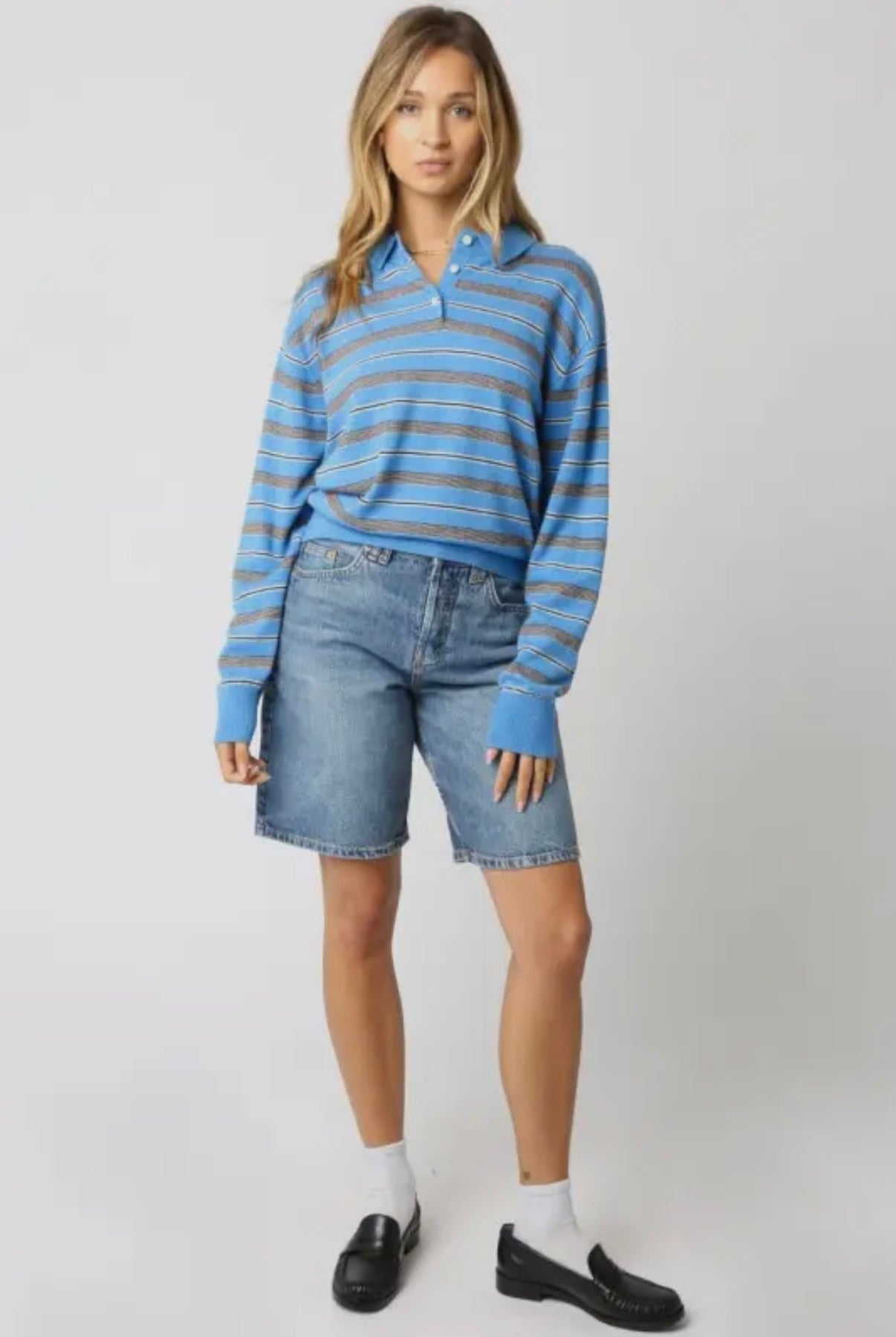 Michele in Dusty Blue