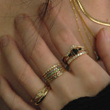 Ruby Cobblestone Ring