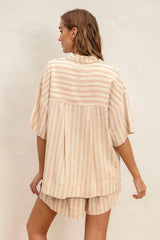 Palermo Relaxed Linen Shirt and Shorts Set