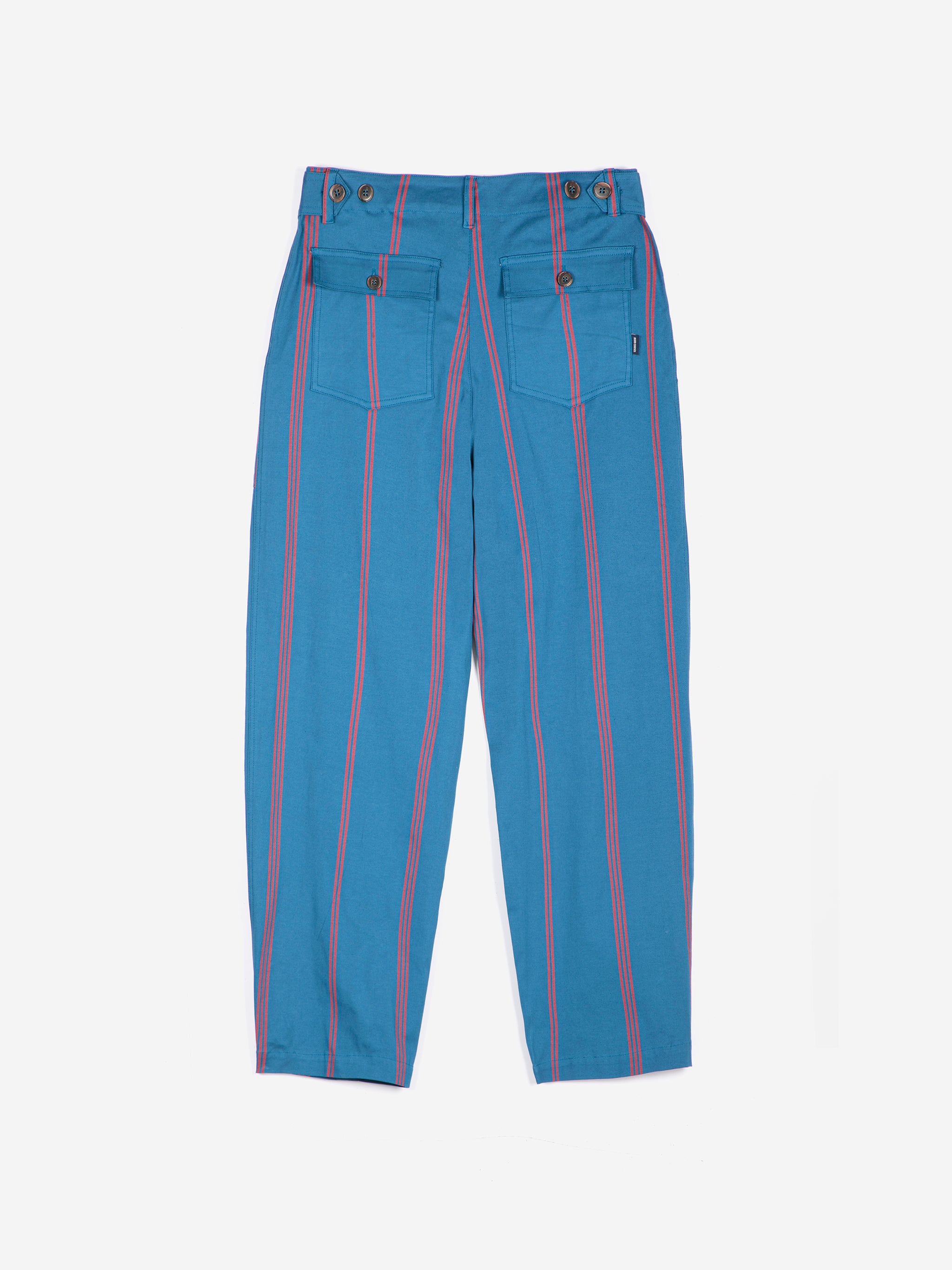 Triple Stripe All Over Barrel Pants