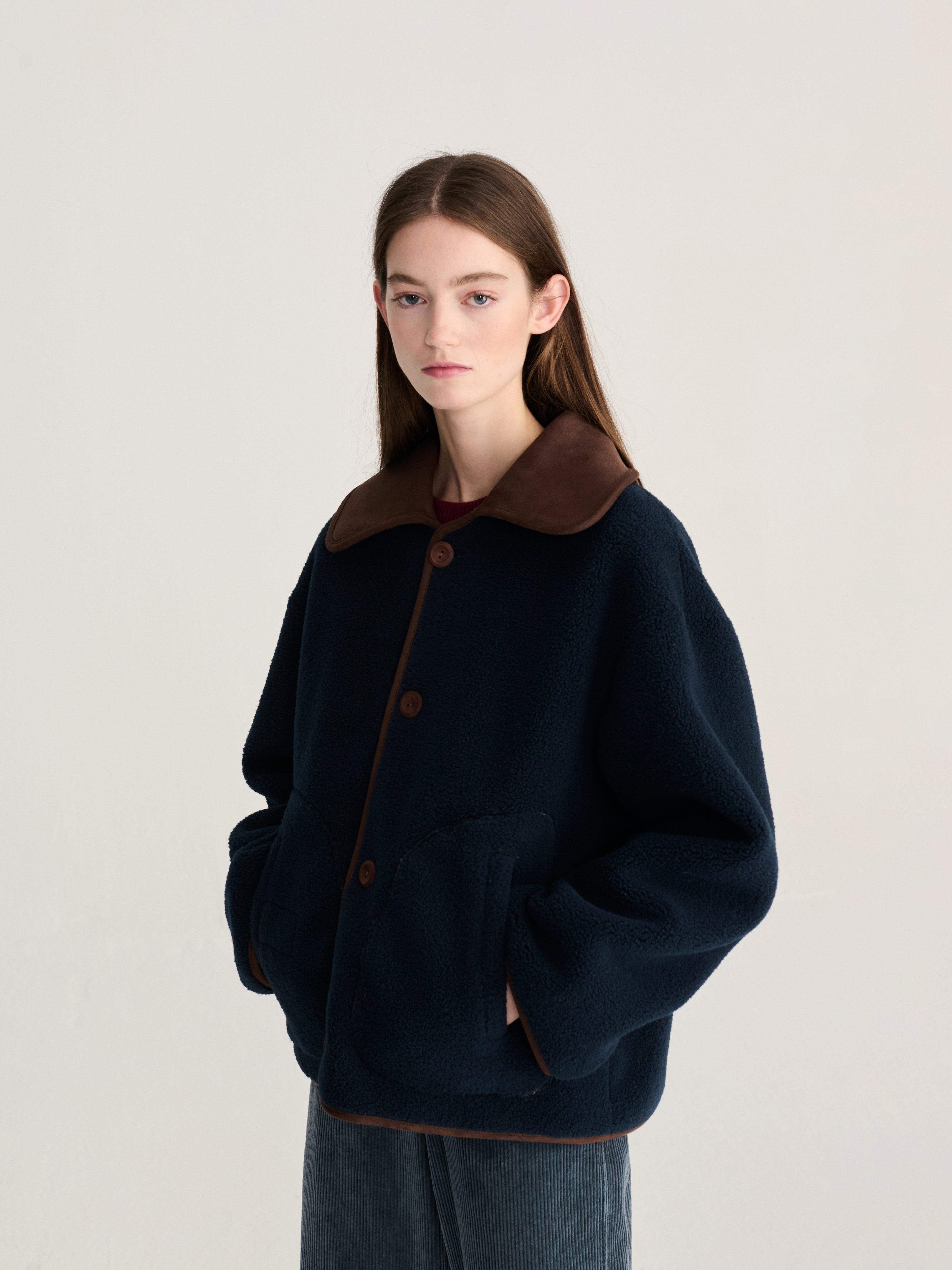 Reversible Soft Sherpa Coat