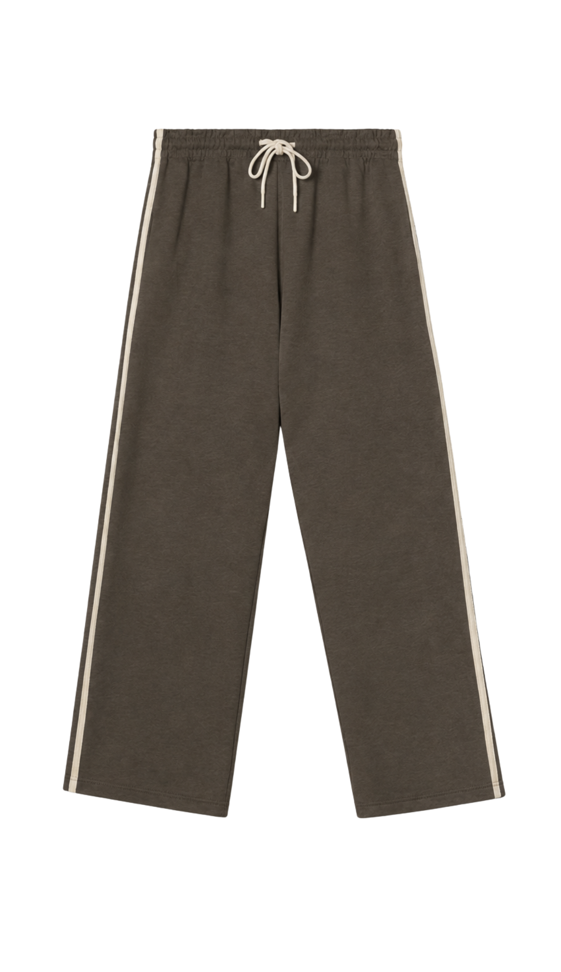 Claud Pureform Cropped Track Pants in Dark Olive