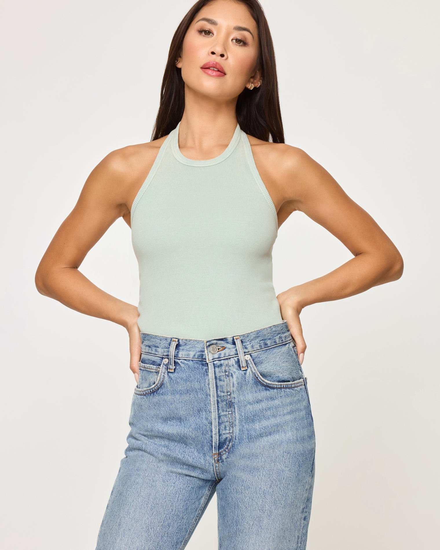 Alyx Halter Tank - Mineral