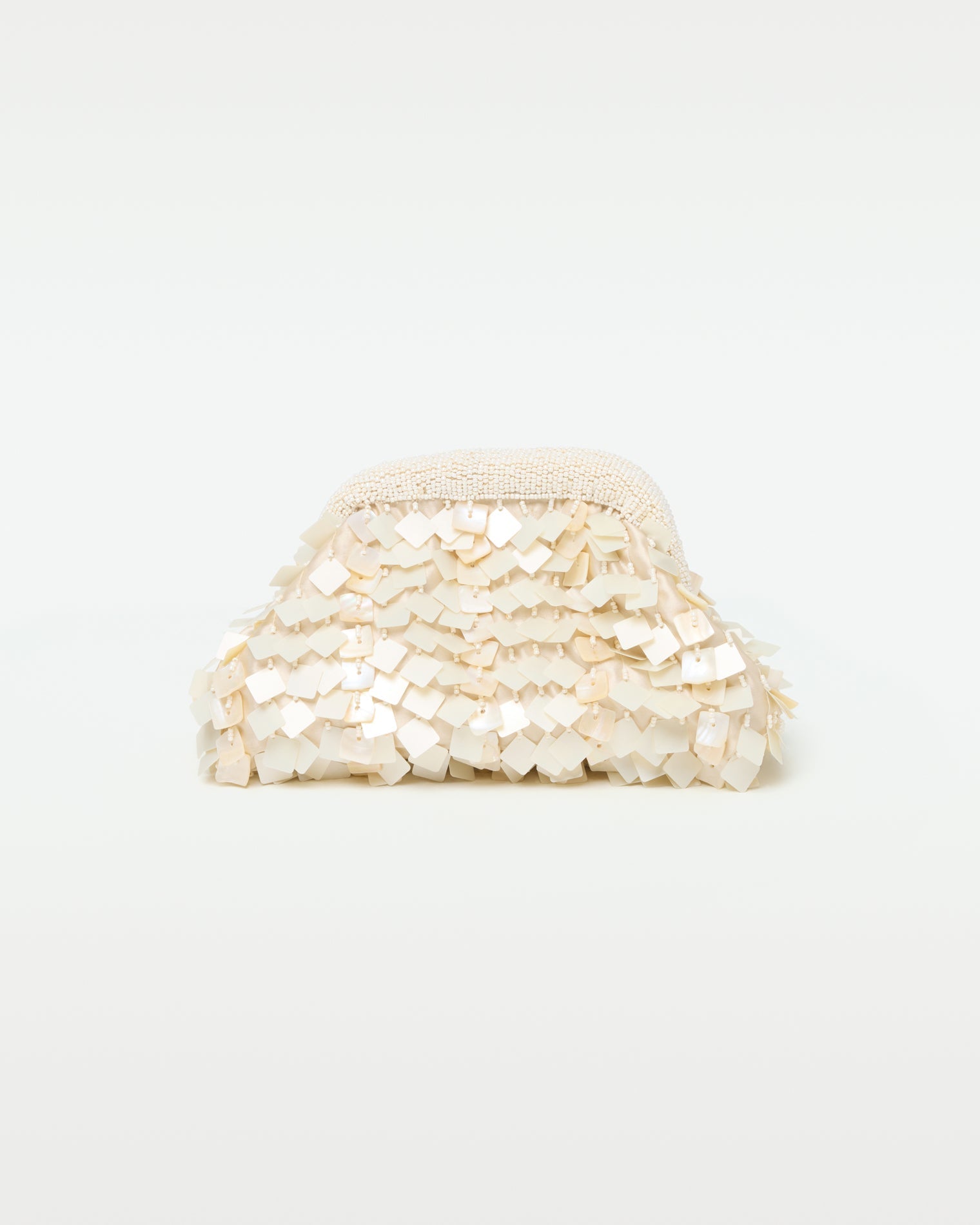 Vienna Clutch - Cream