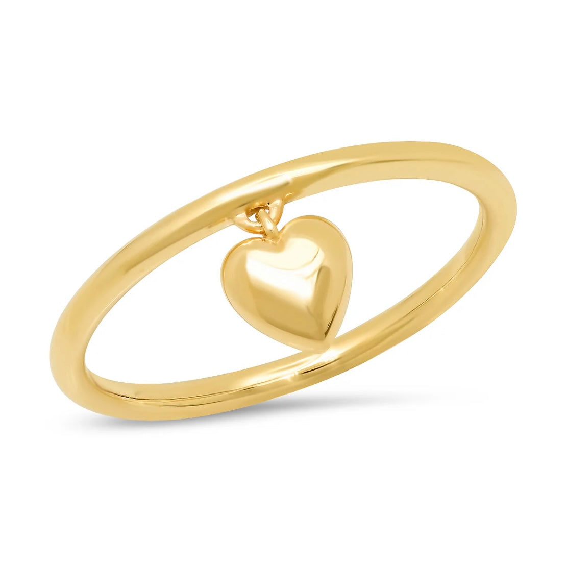 Hanging Heart Ring
