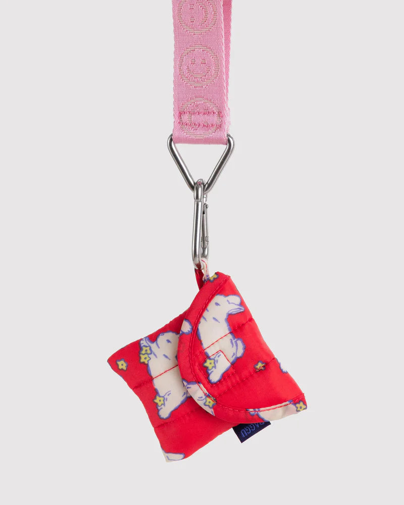 Puffy Earbuds Case in Bunnies