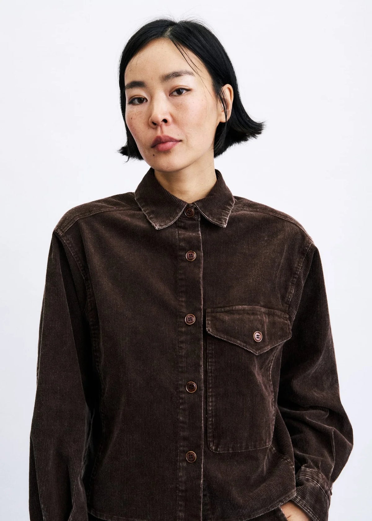 Gazi Shirt in Chocolate