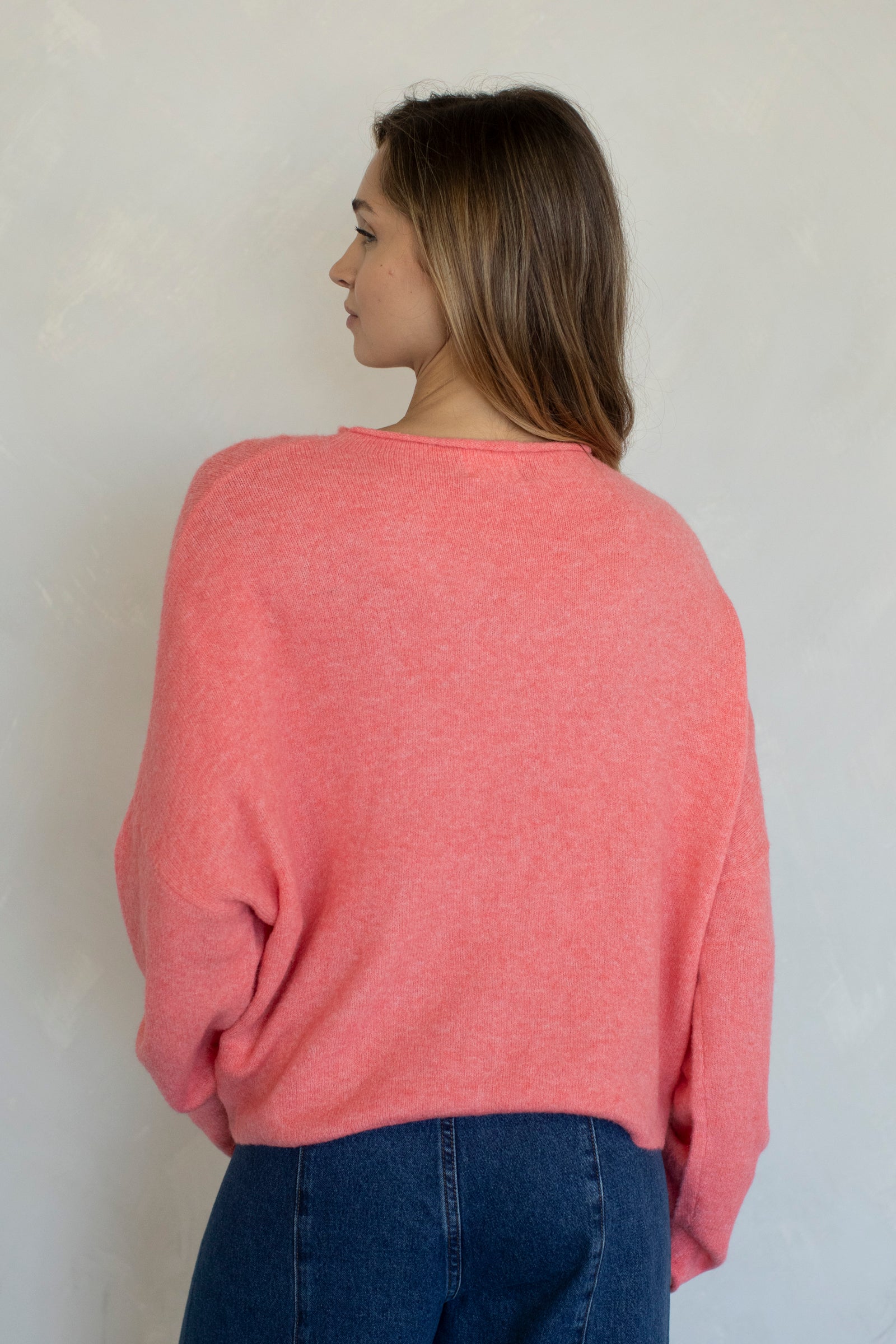 Maisie Sweater in Peach